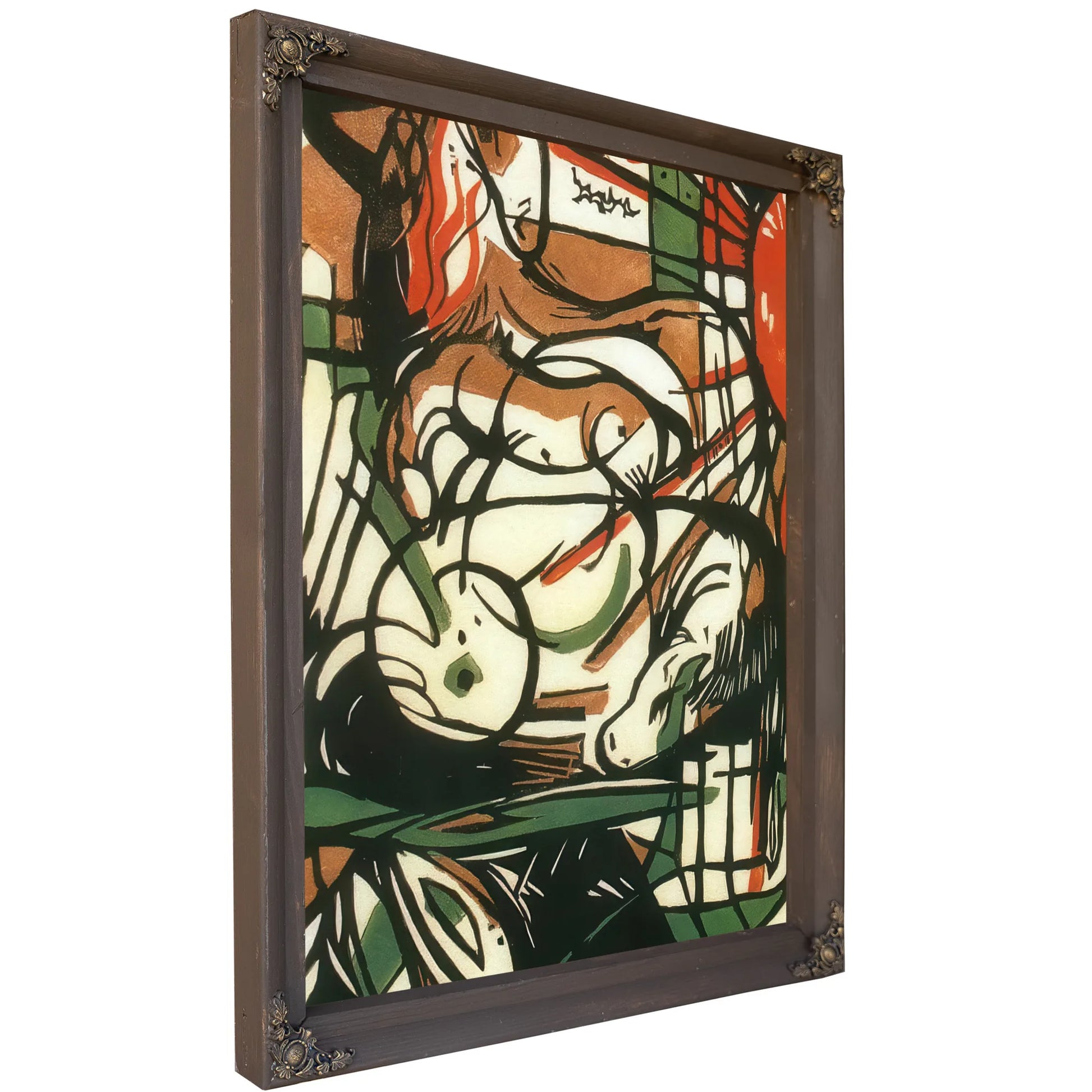 Birth Of The Horses By Franz Marc Fine Art Print