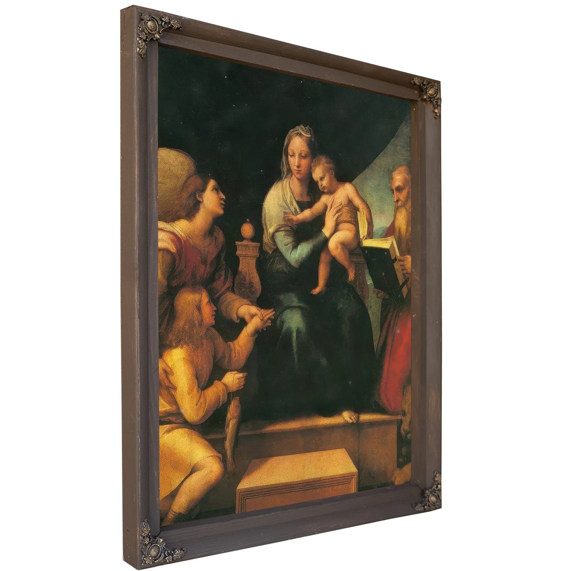 Madonna Della Sedia By Raphael Fine Art Print