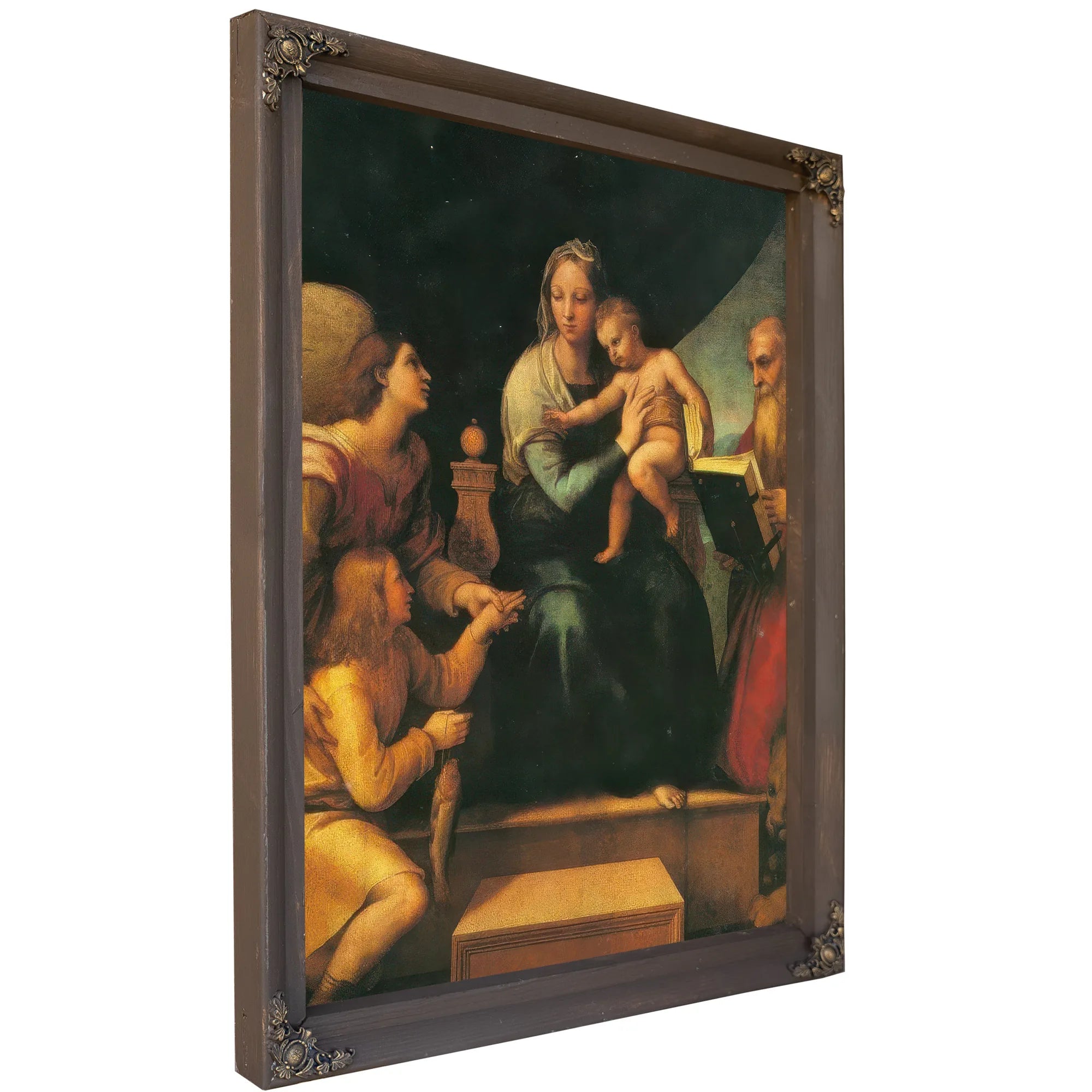 Madonna Della Sedia By Raphael Fine Art Print