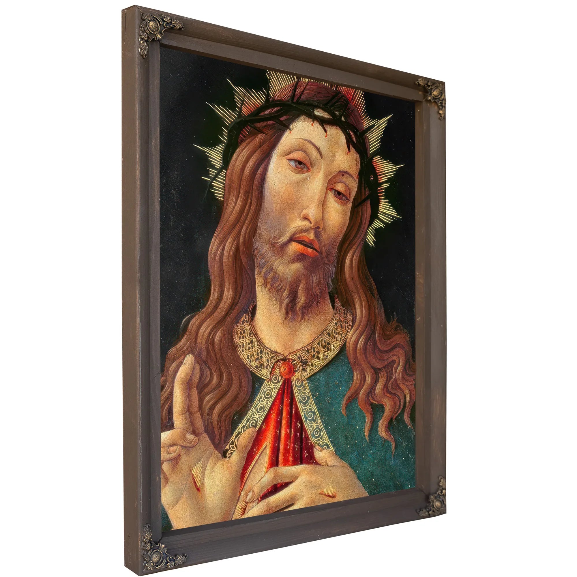 Ecce Homo Or The Redeemer By Sandro Botticelli Fine Art Print