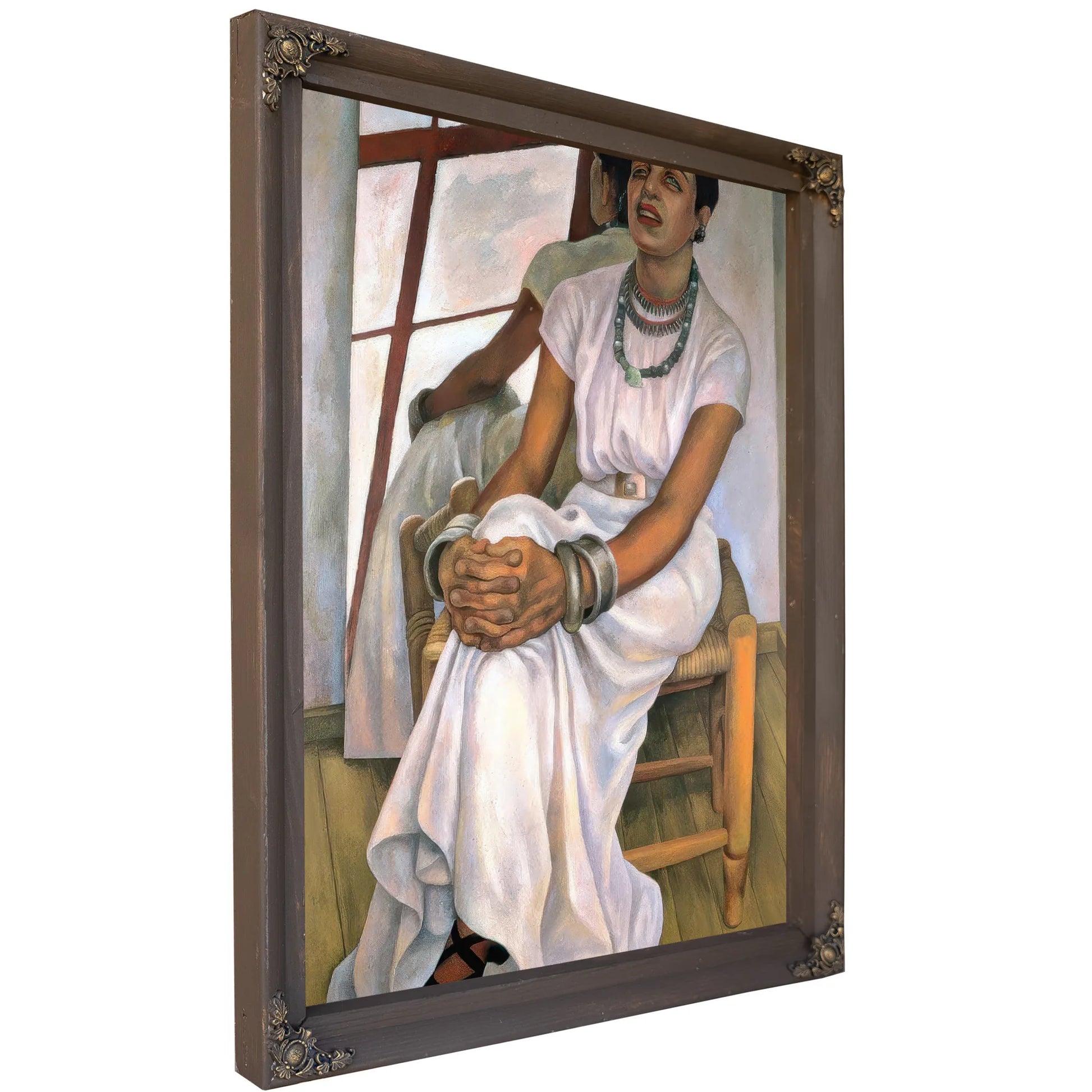 Portrait Of Lupe Marin By Diego Rivera Fine Art Print