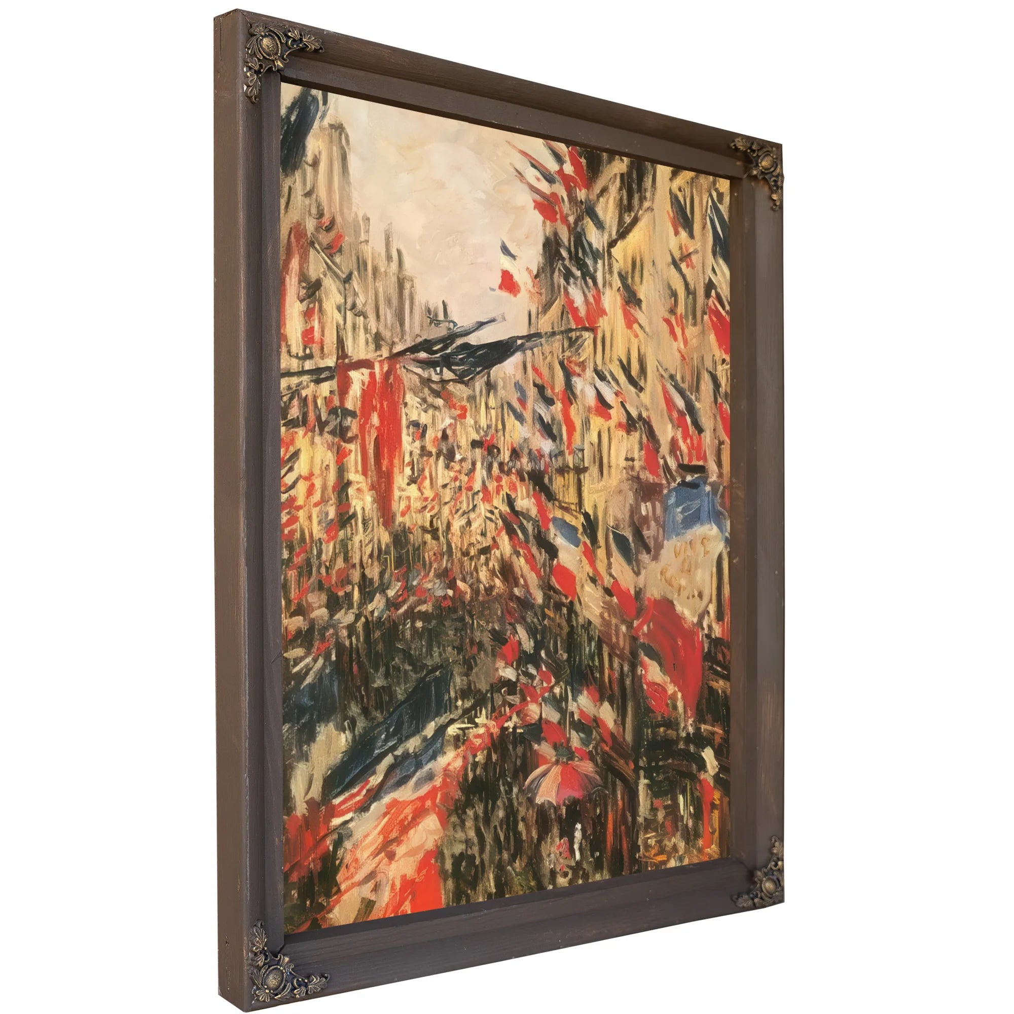 The Rue Saint Denis By Claude Monet Fine Art Print