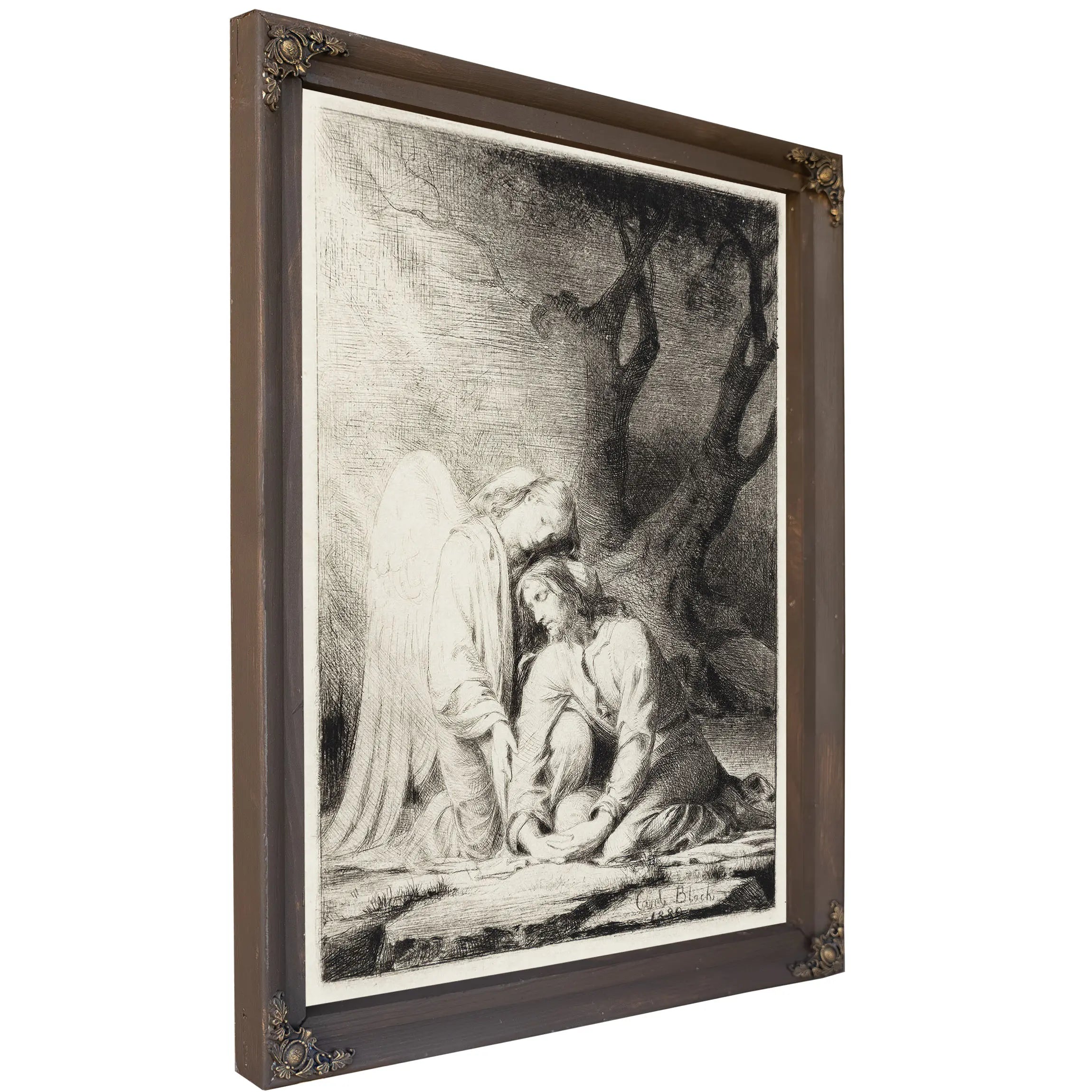 Christ In The Garden Of Gethsemane 5 by Carl Bloch