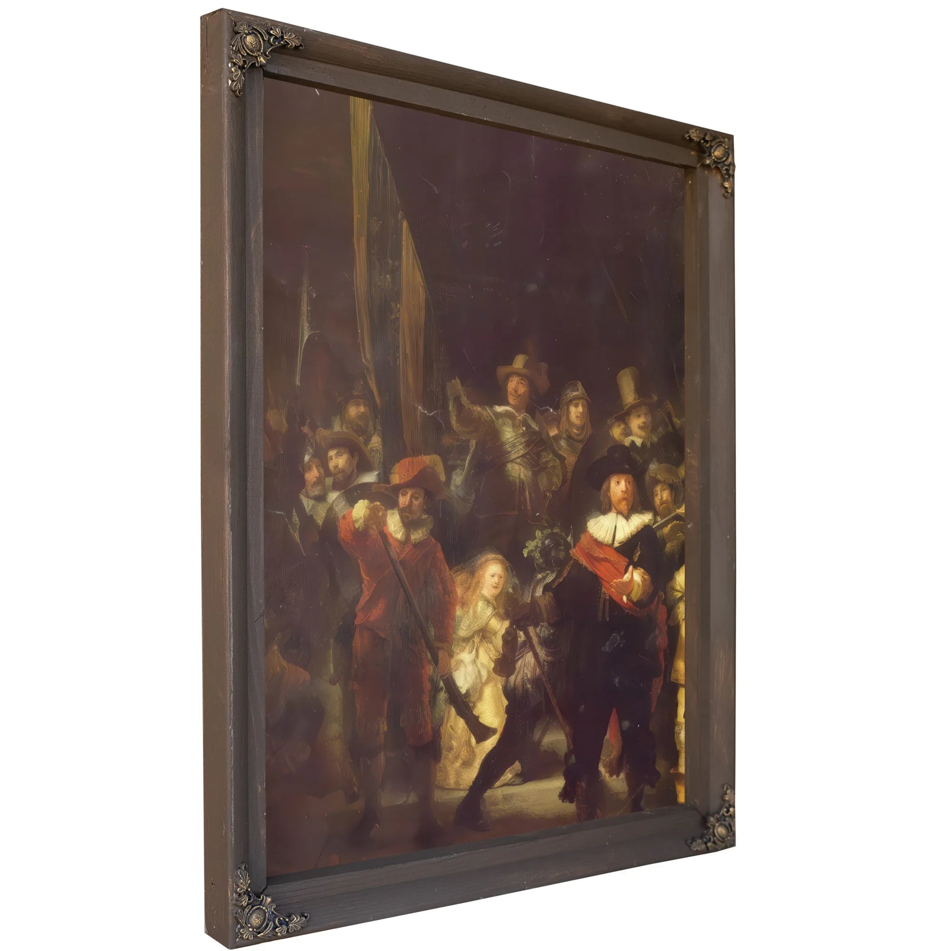 The Militia Company Of Captain Frans Banning Cocq, 1642 By Rembrandt Fine Art Print