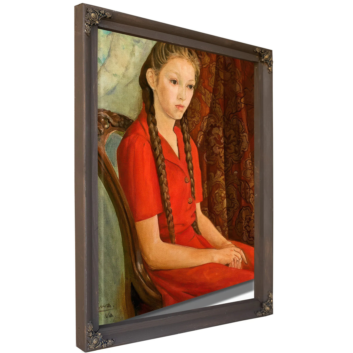 Martha At Thirteen By Pierre Daura Fine Art Print