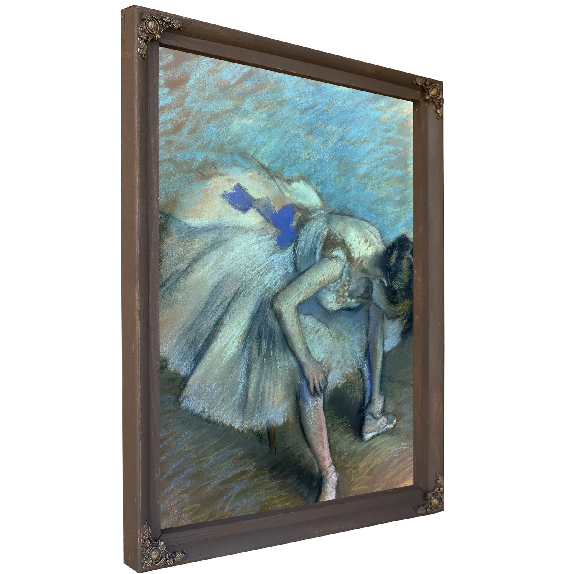 Seated Dancer By Edgar Degas Fine Art Print