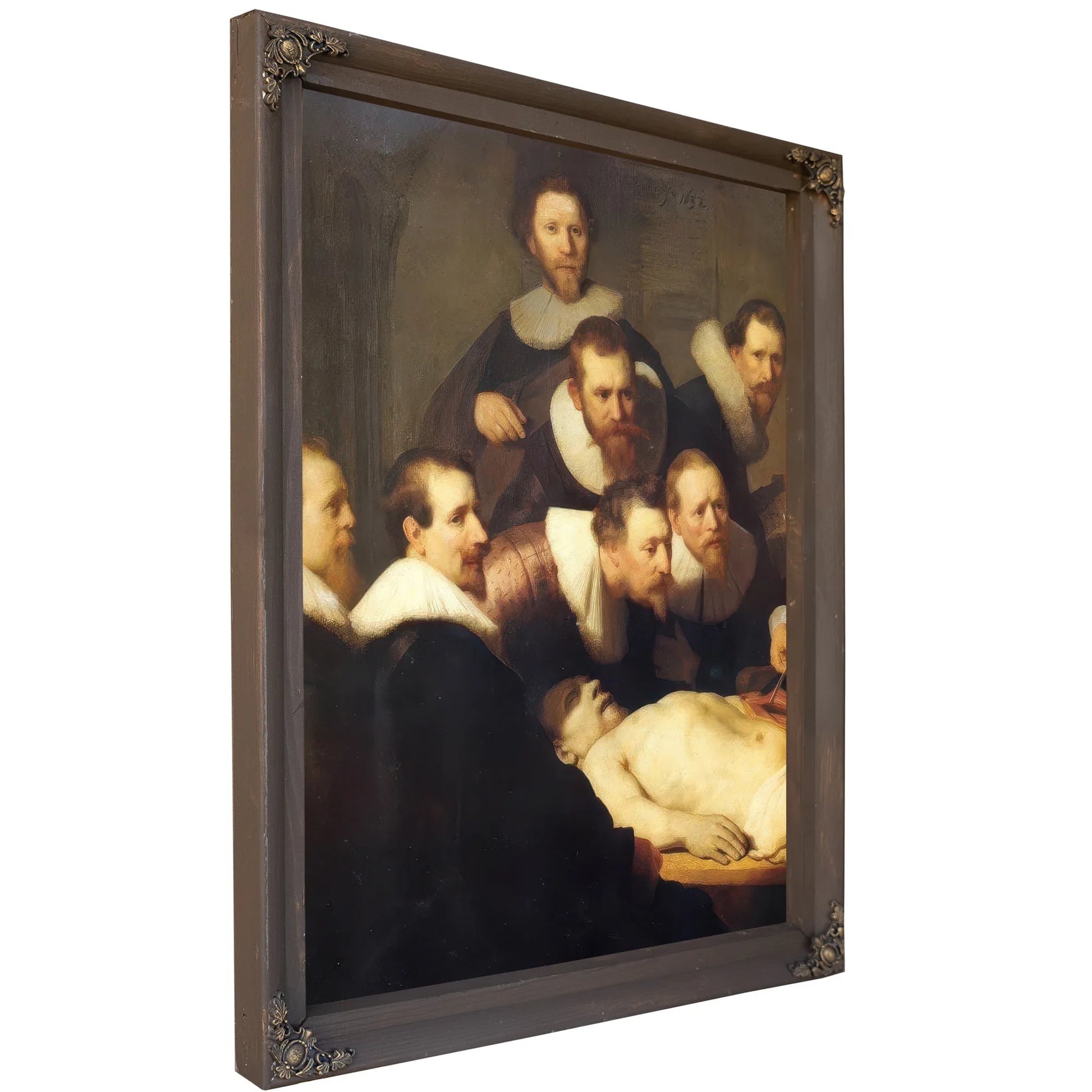 Doctor Nicolaes Tulp Demonstrating The Anatomy Of The Arm,1632 By Rembrandt Fine Art Print