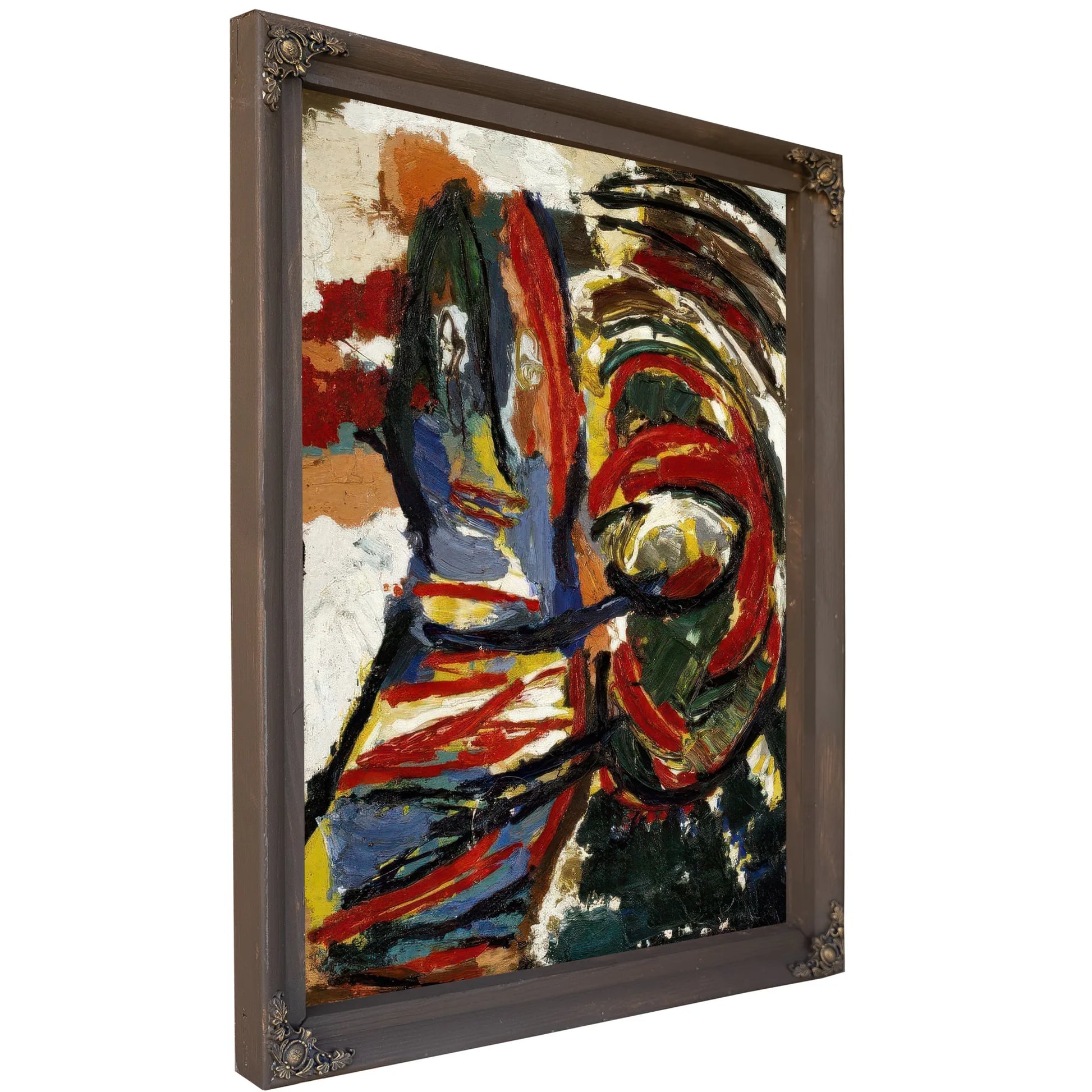 The Crying Crocodile Tries To Catch The Sun By Karel Appel Fine Art Print