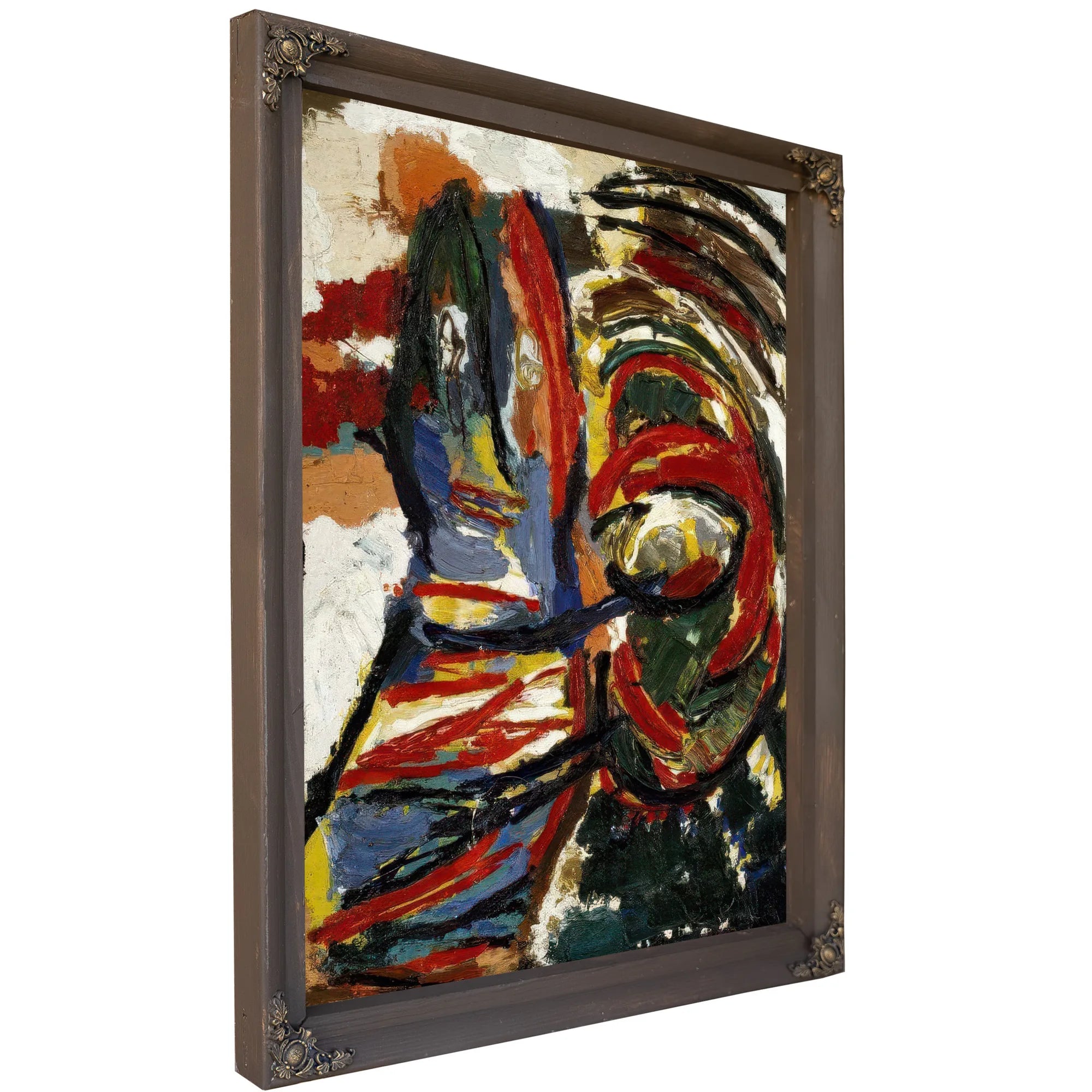 The Crying Crocodile Tries To Catch The Sun By Karel Appel Fine Art Print