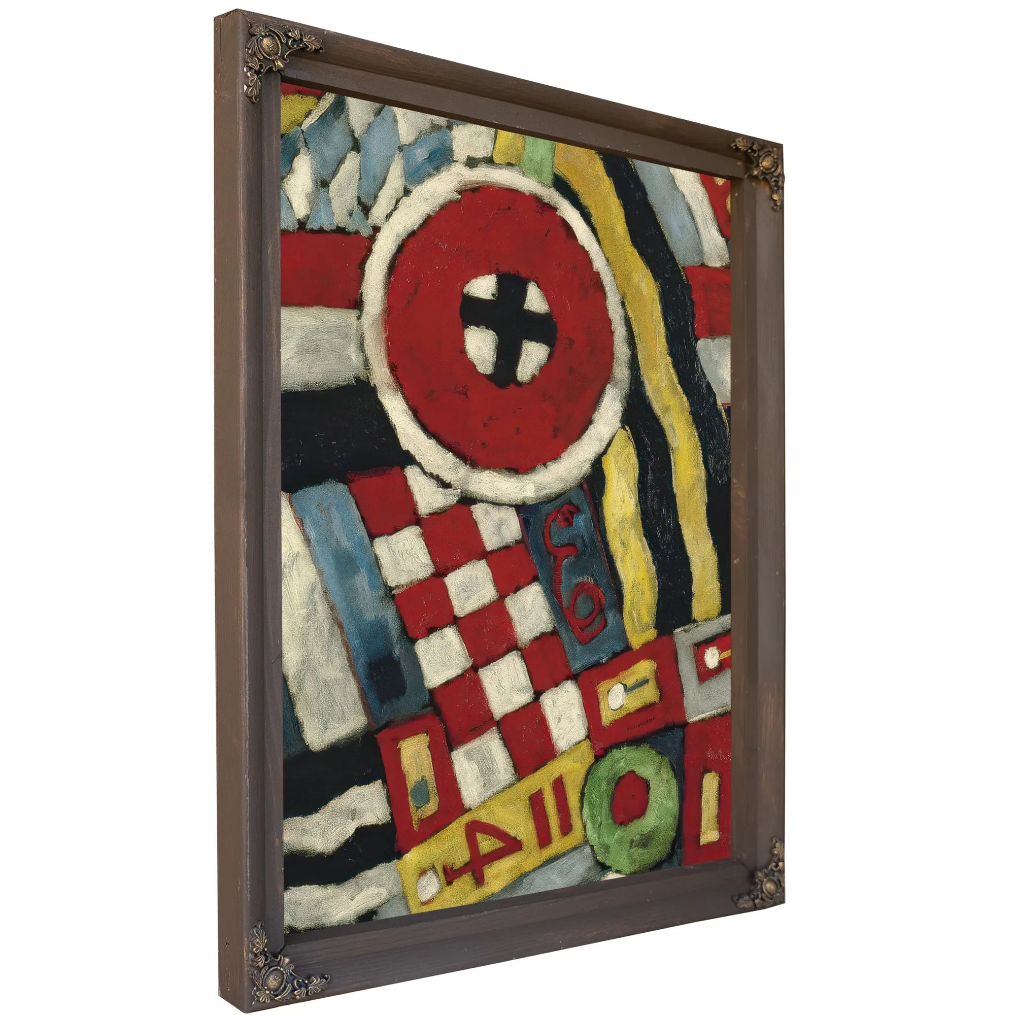 Berlin Abstraction By Marsden Hartley Fine Art Print