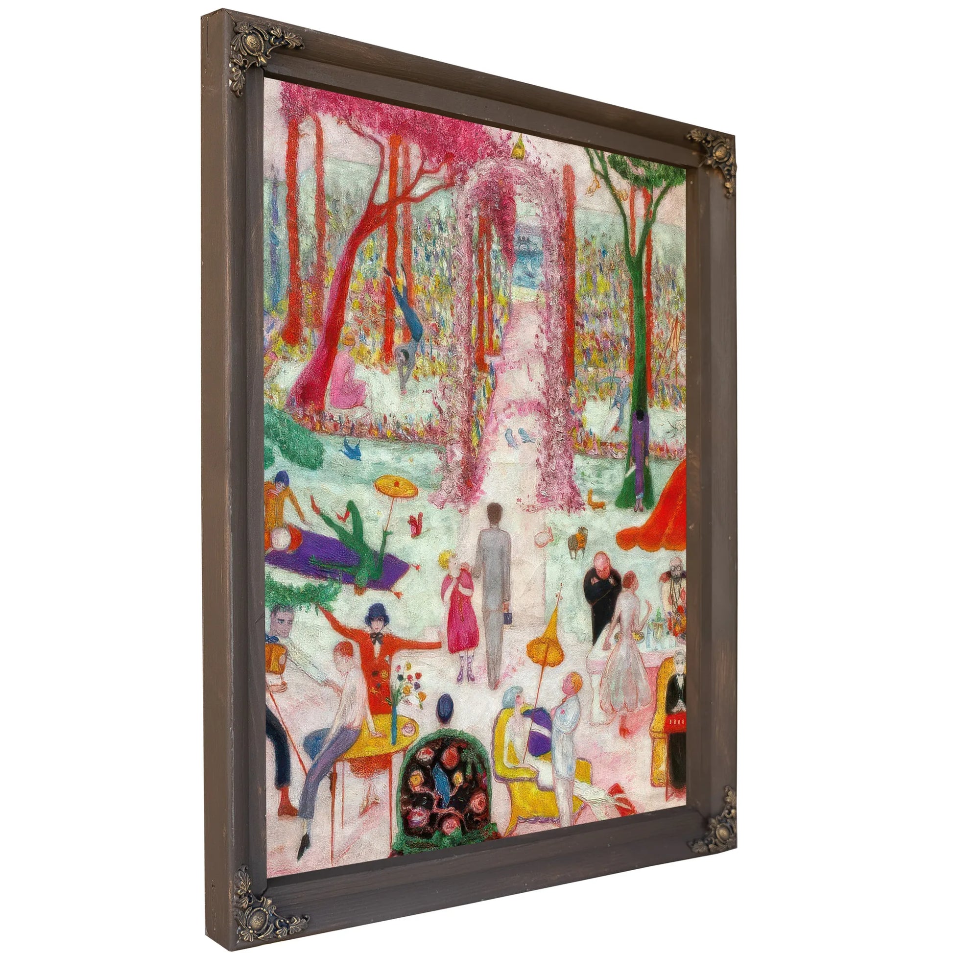 Sunday Afternoon In The Country By Florine Stettheimer Fine Art Print