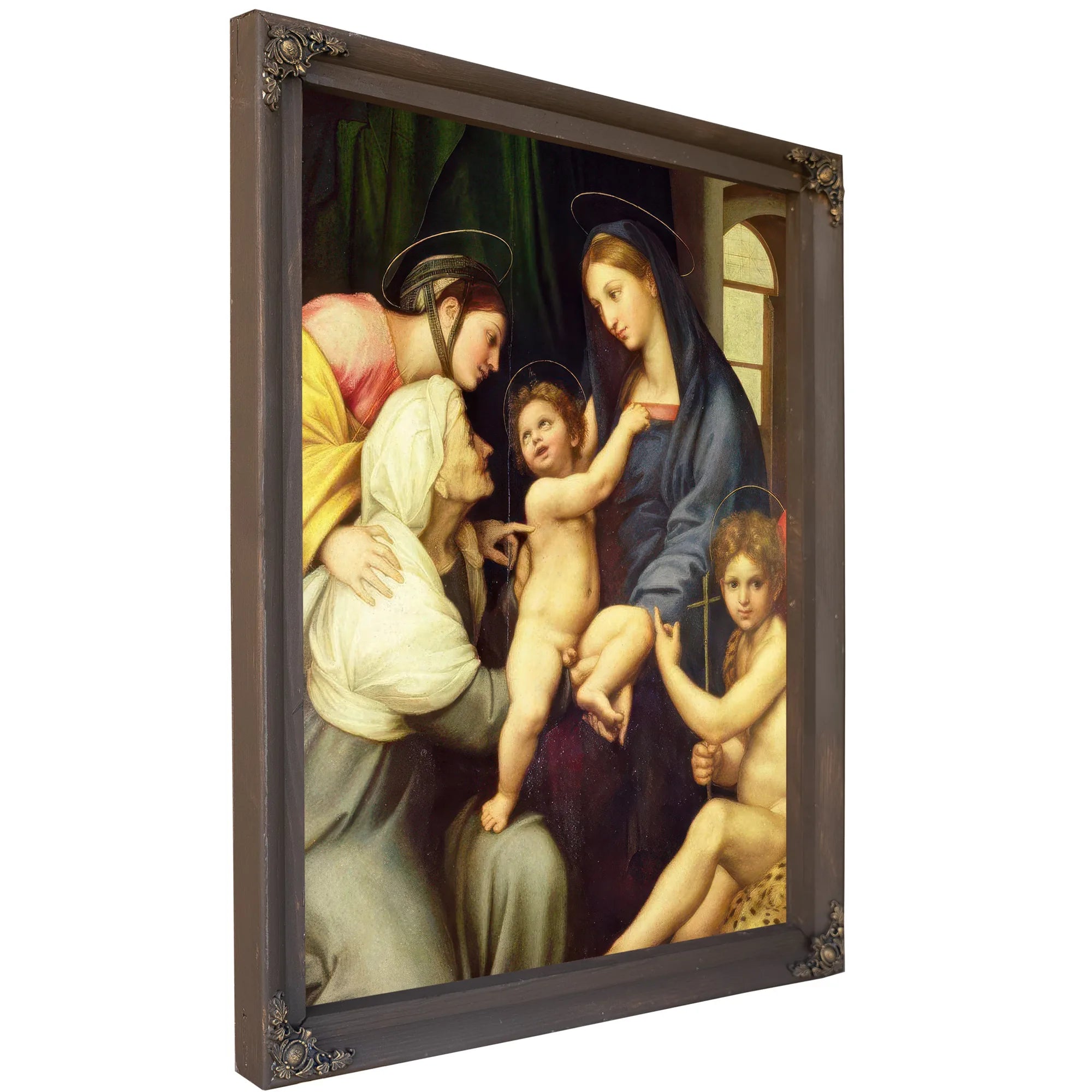 The Holy Family By Raphael Fine Art Print