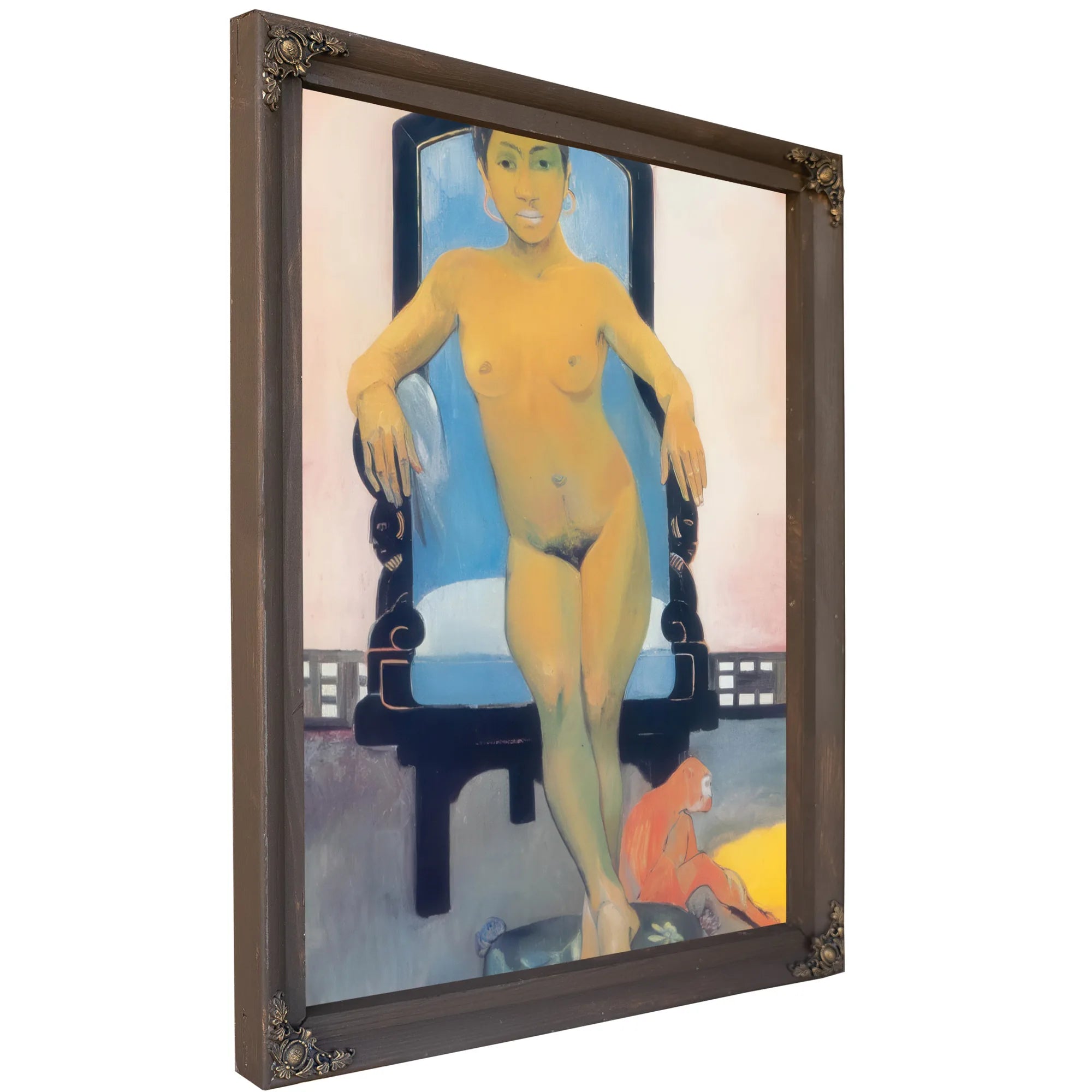 Atia Tamari Vahine Judith Te Parari( Annah The Javanese) By Paul Gauguin Fine Art Print