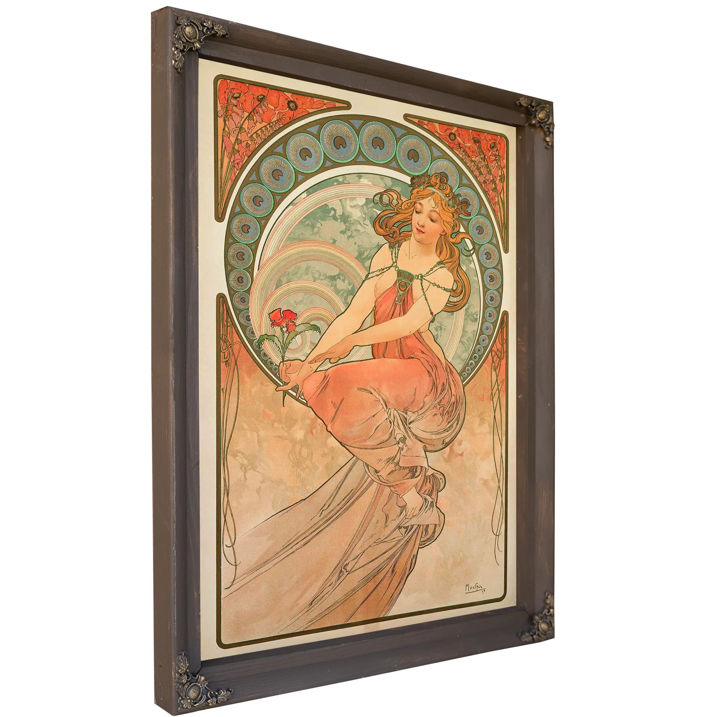 The Arts  Painting by Alphonse Mucha