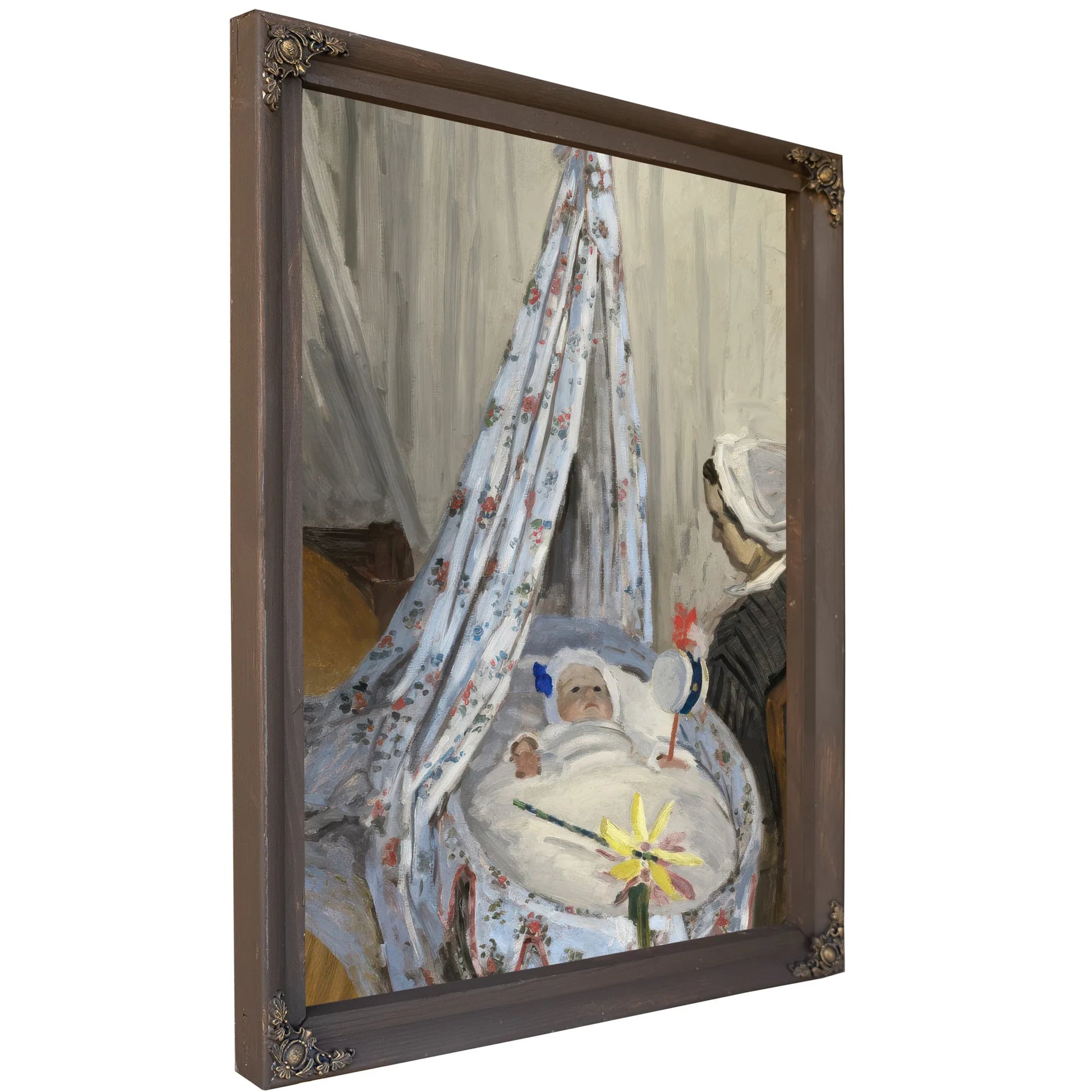 The Cradle Camille With The Artist's Son Jean By Claude Monet Fine Art Print