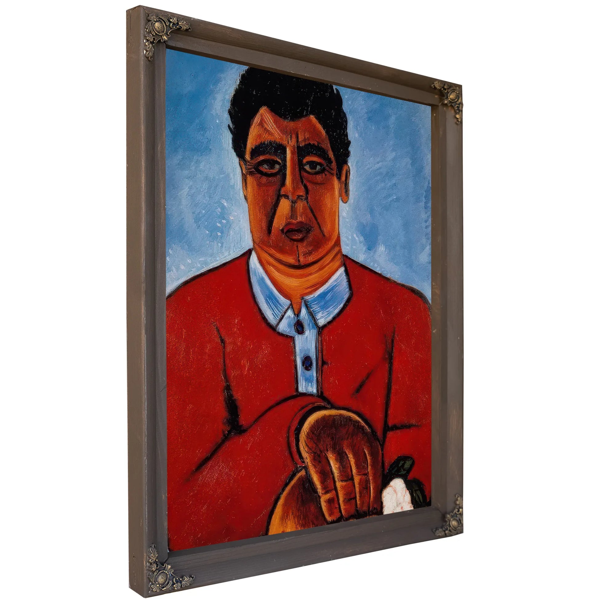 Cleophas Master Of The Gilda Grey By Marsden Hartley Fine Art Print