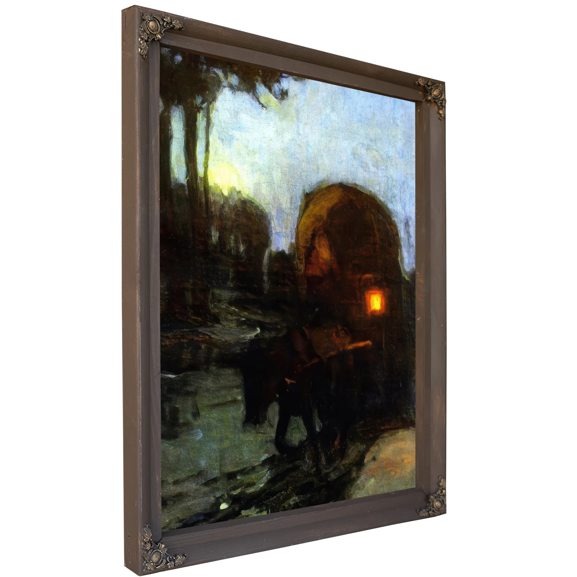Return At Night From The Market By Henry Ossawa Tanner Fine Art Print