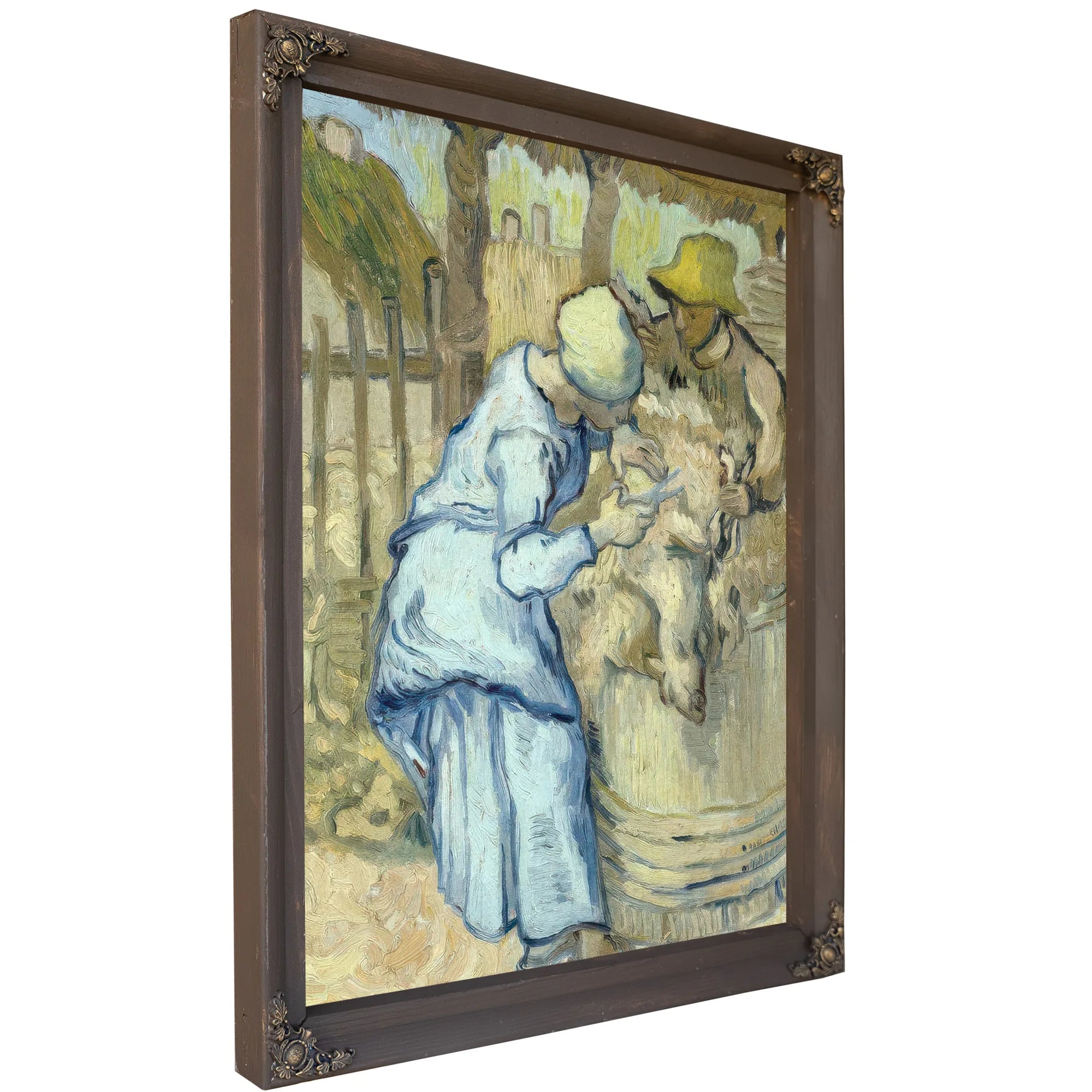 The Sheep Shearer (After Millet) By Vincent Van Gogh Fine Art Print