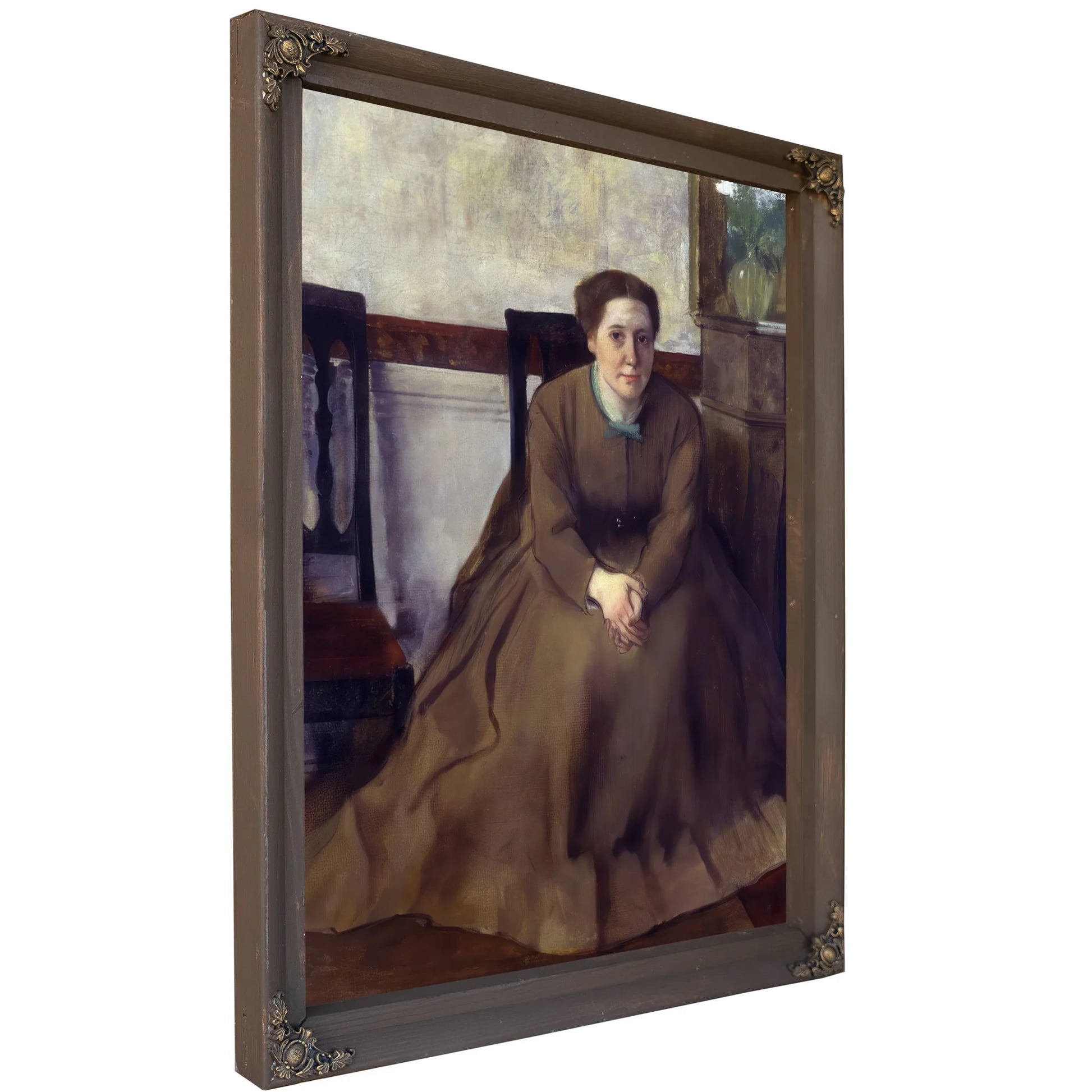Victoria Dubourg By Edgar Degas Fine Art Print