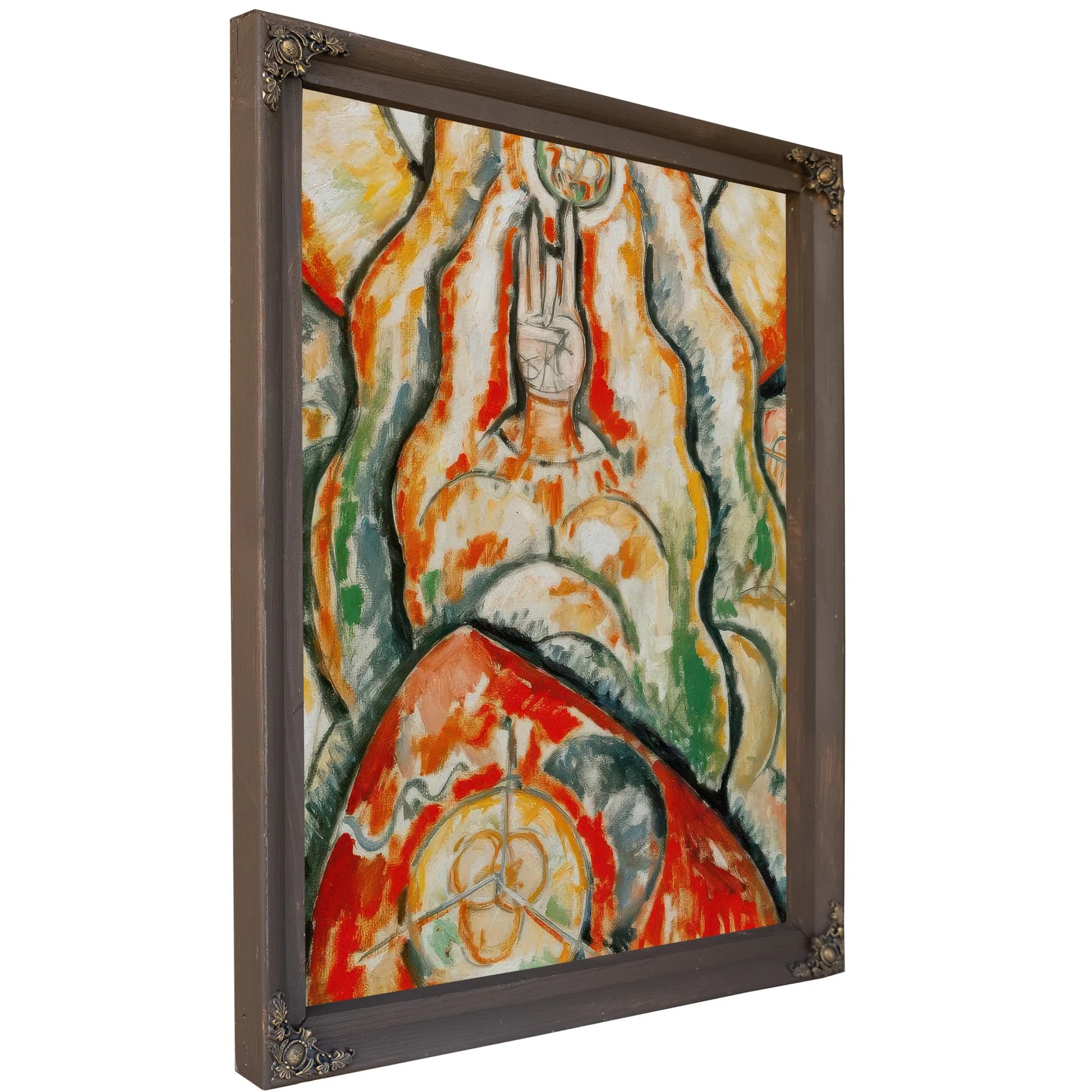 Portrait Arrangement No 2 By Marsden Hartley Fine Art Print