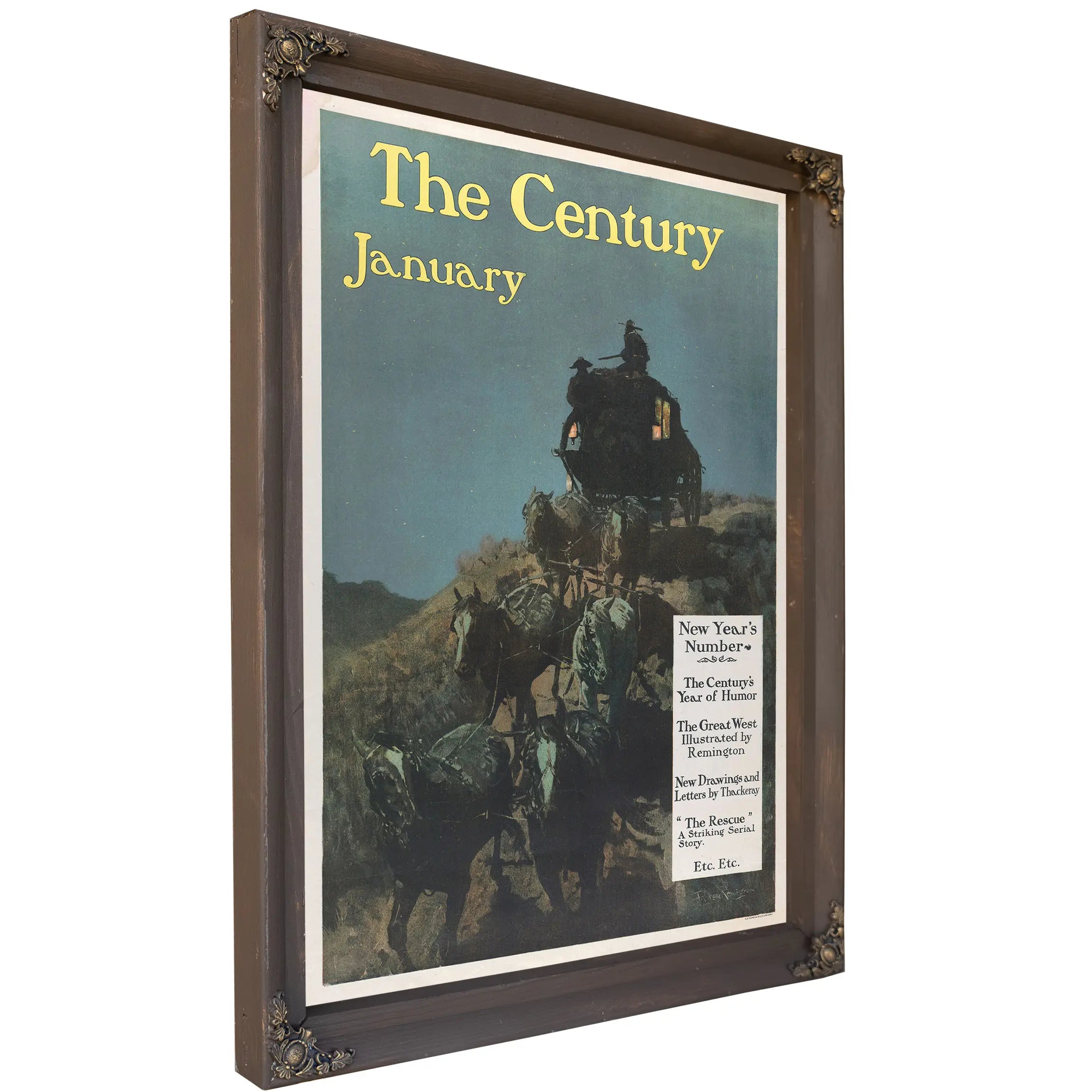 The Century New Years Number January by Frederic Remington