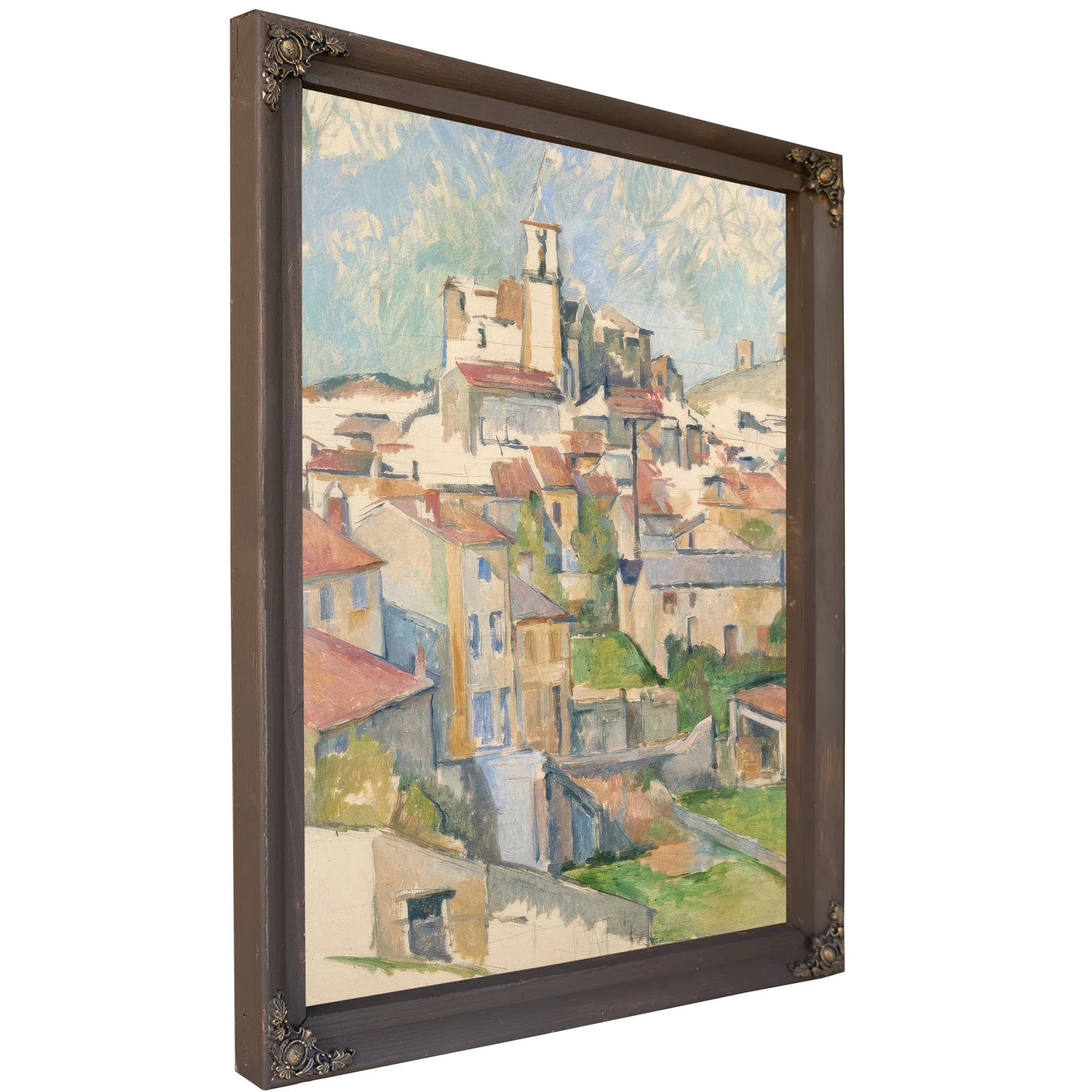 Gardanne By Paul Cezanne Fine Art Print