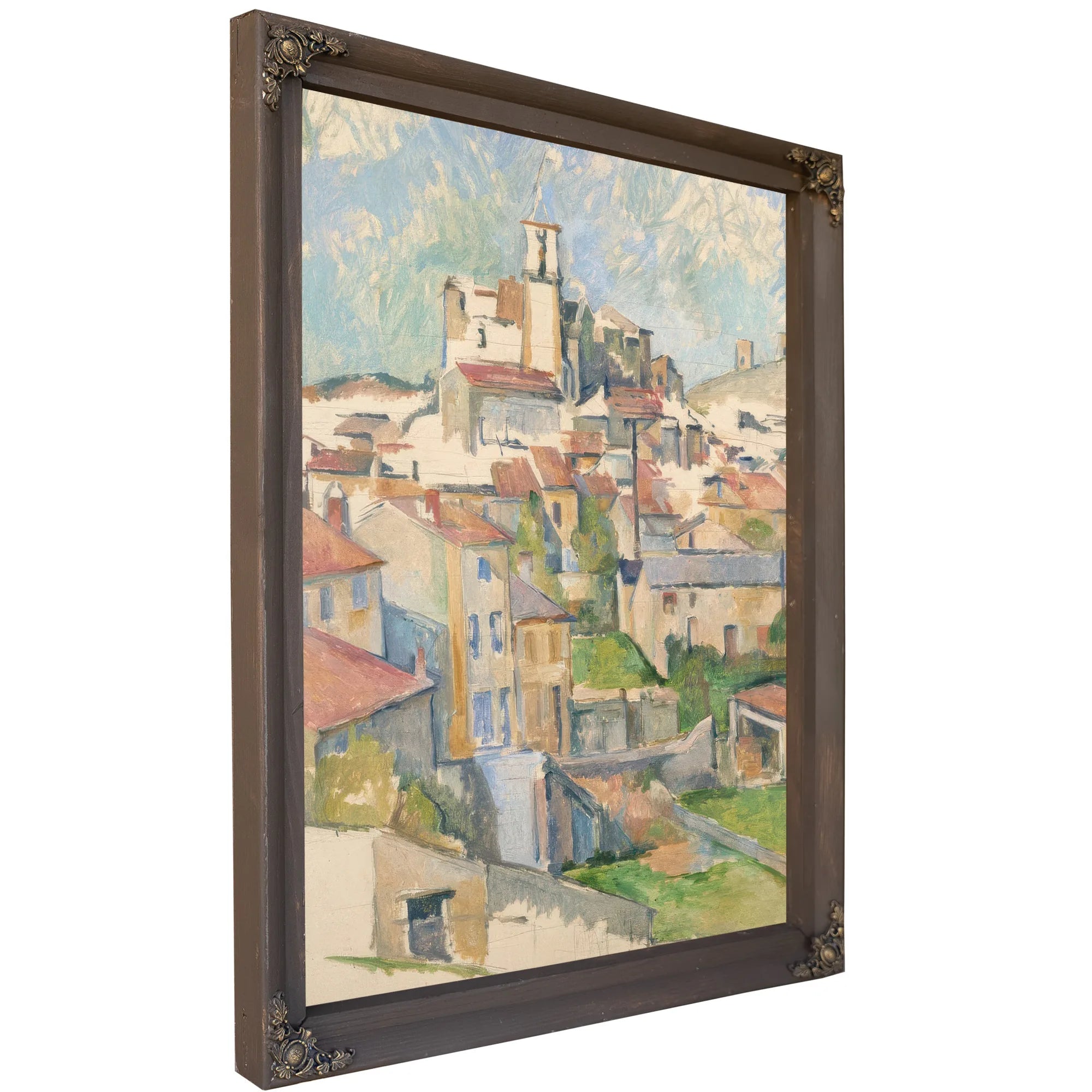 Gardanne By Paul Cezanne Fine Art Print