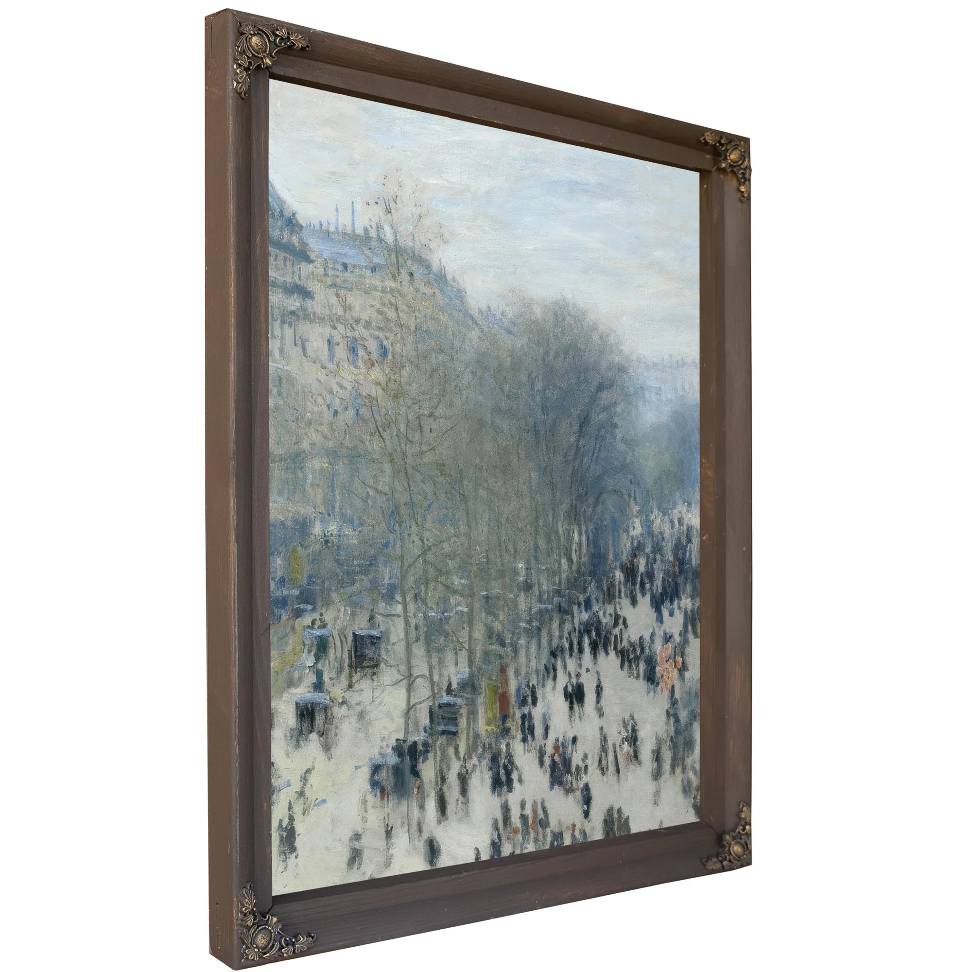 Boulevard Des Capucines By Claude Monet Fine Art Print