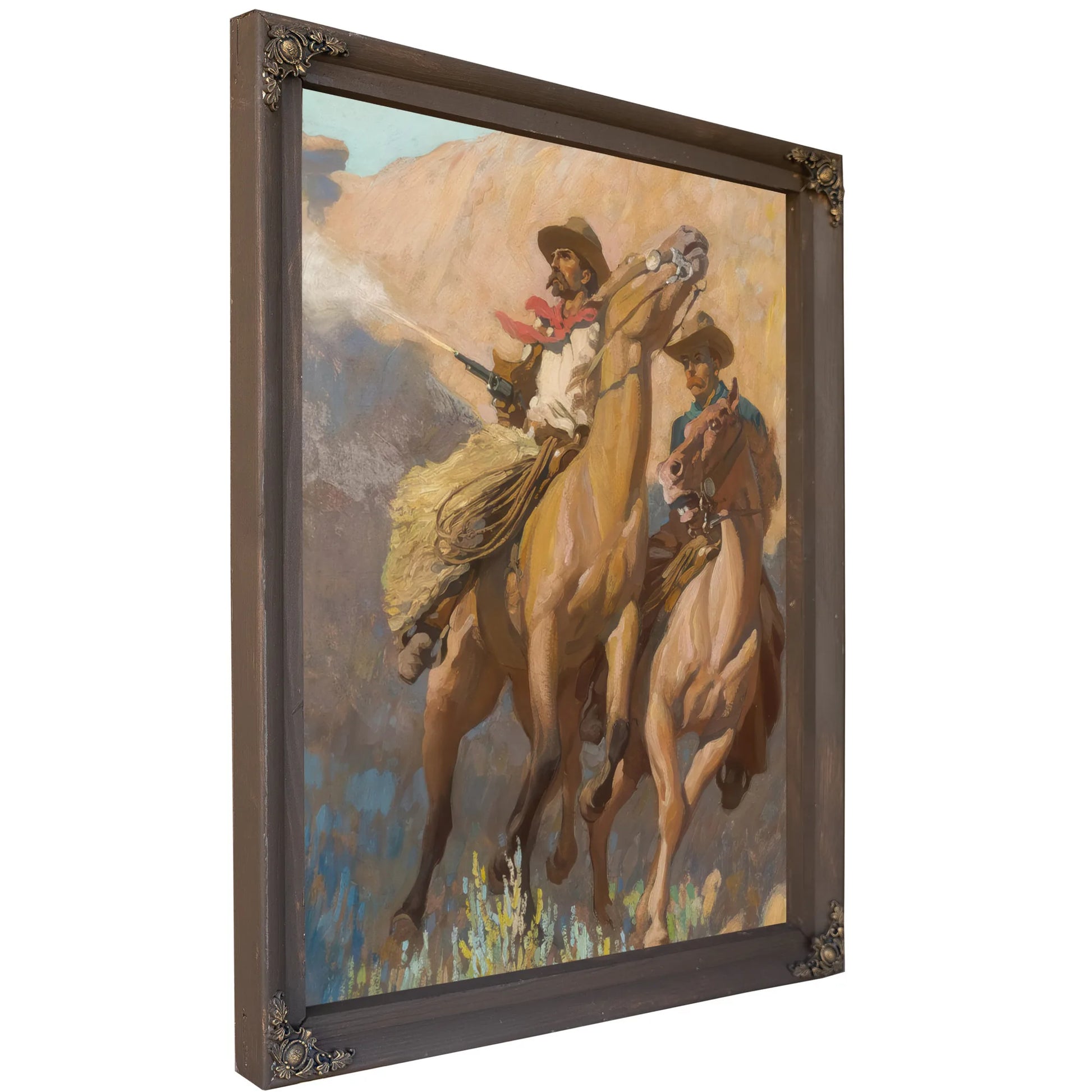 Buck Peters Ranchman By Maynard Dixon Fine Art Print