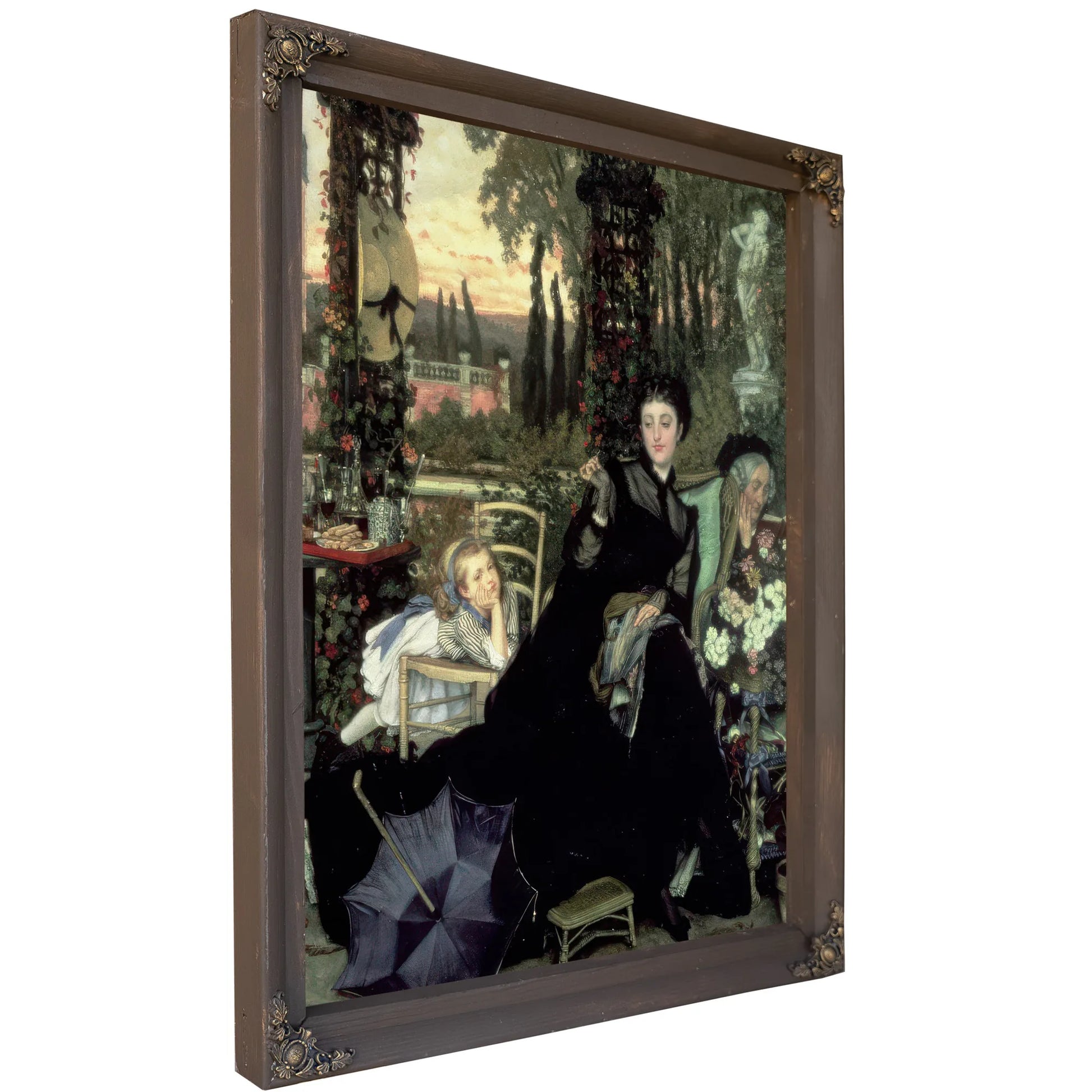 The Widow By James Tissot Fine Art Print