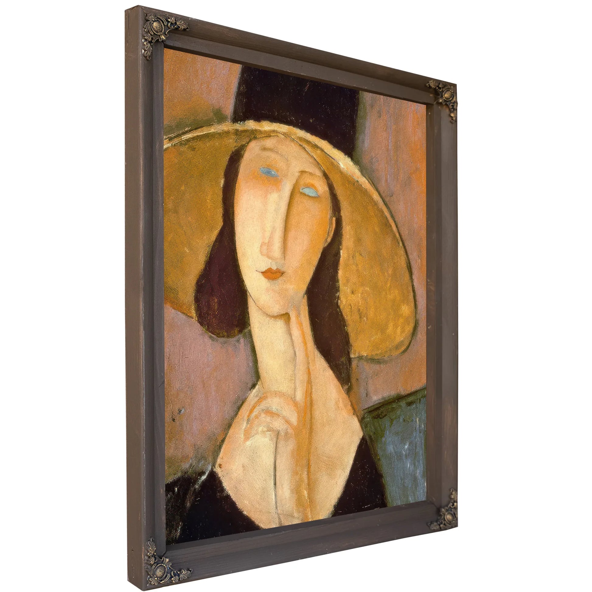 Head Of A Woman By Amedeo Modigliani Fine Art Print