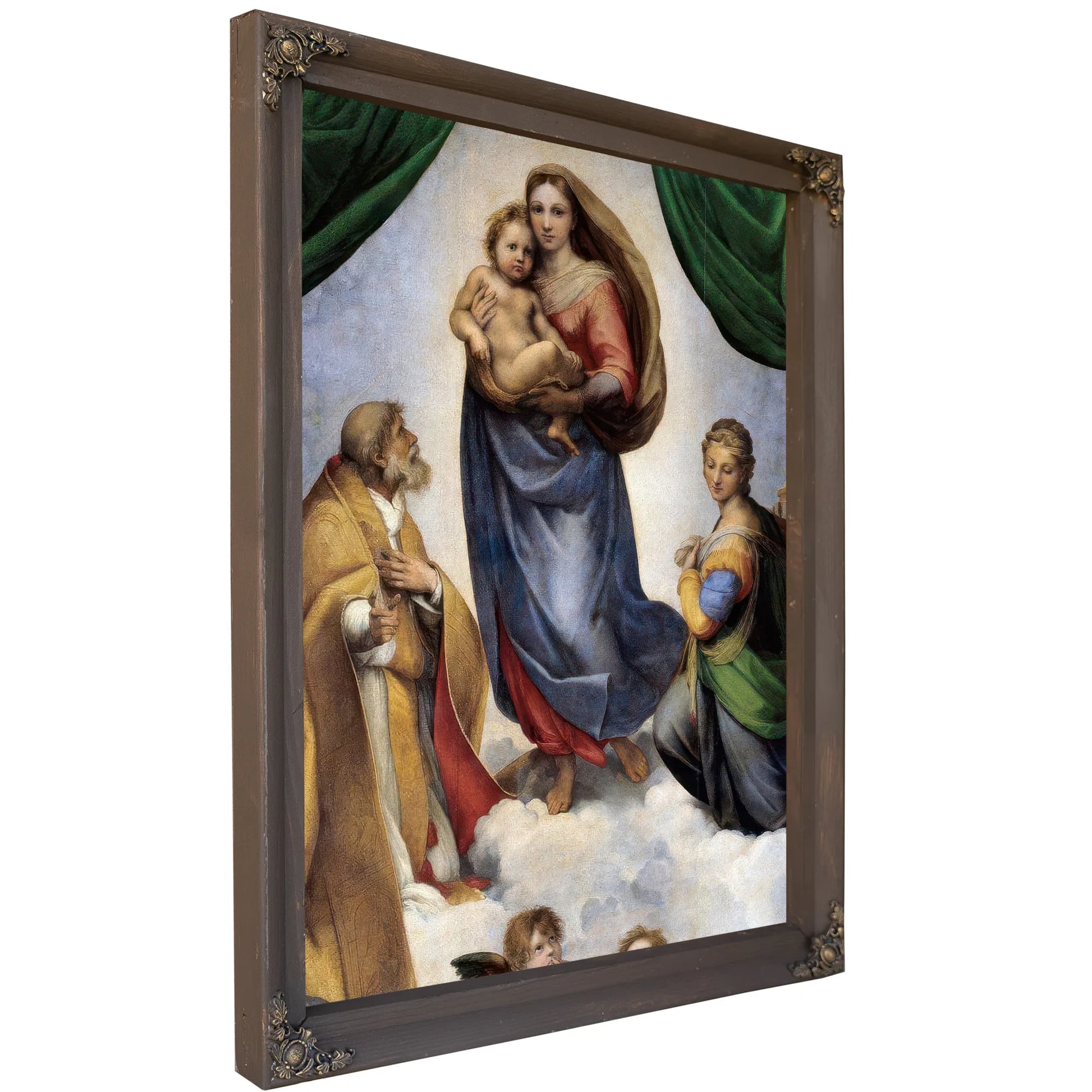 The Sistine Madonna By Raphael Fine Art Print