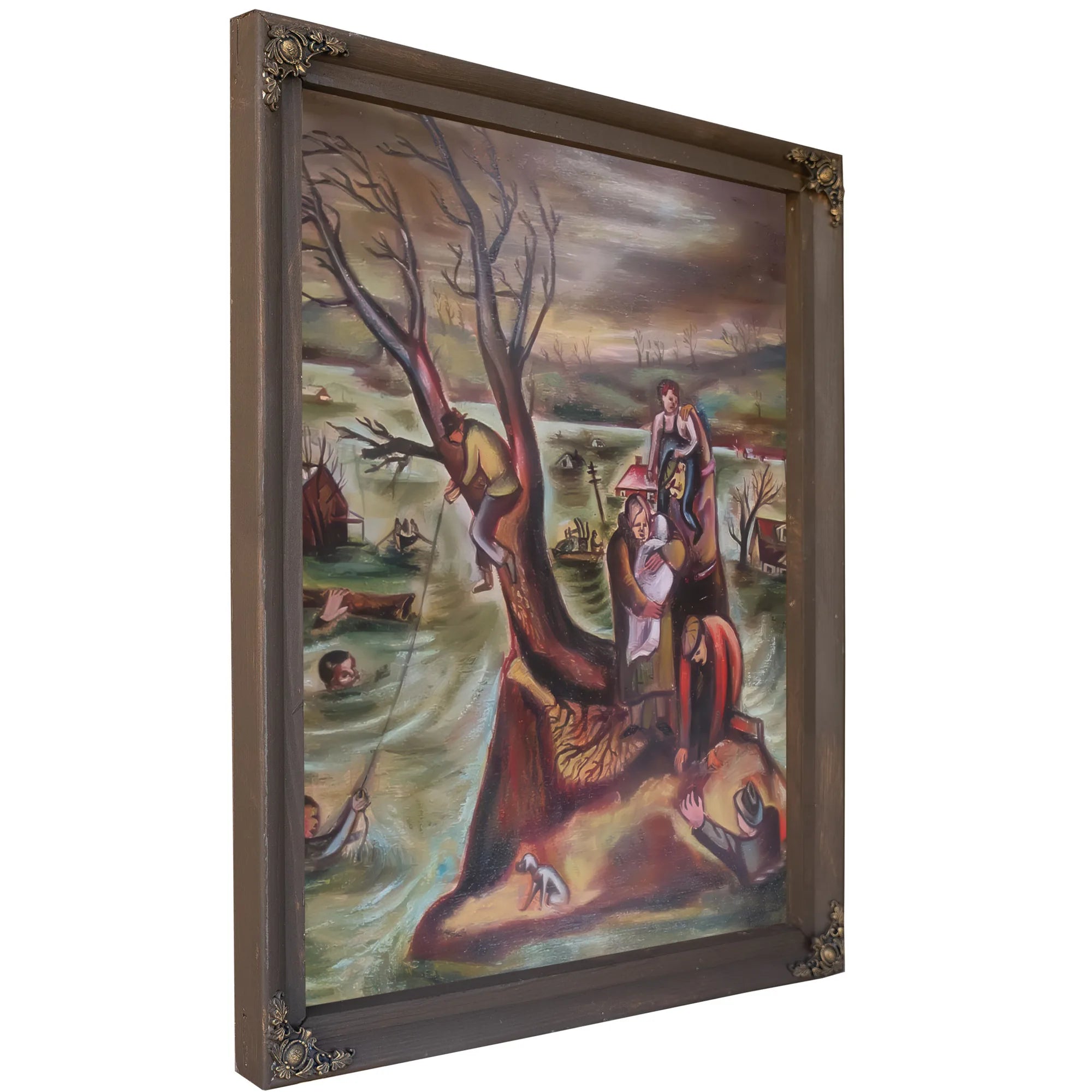 The Flood By Leon Bibel Fine Art Print