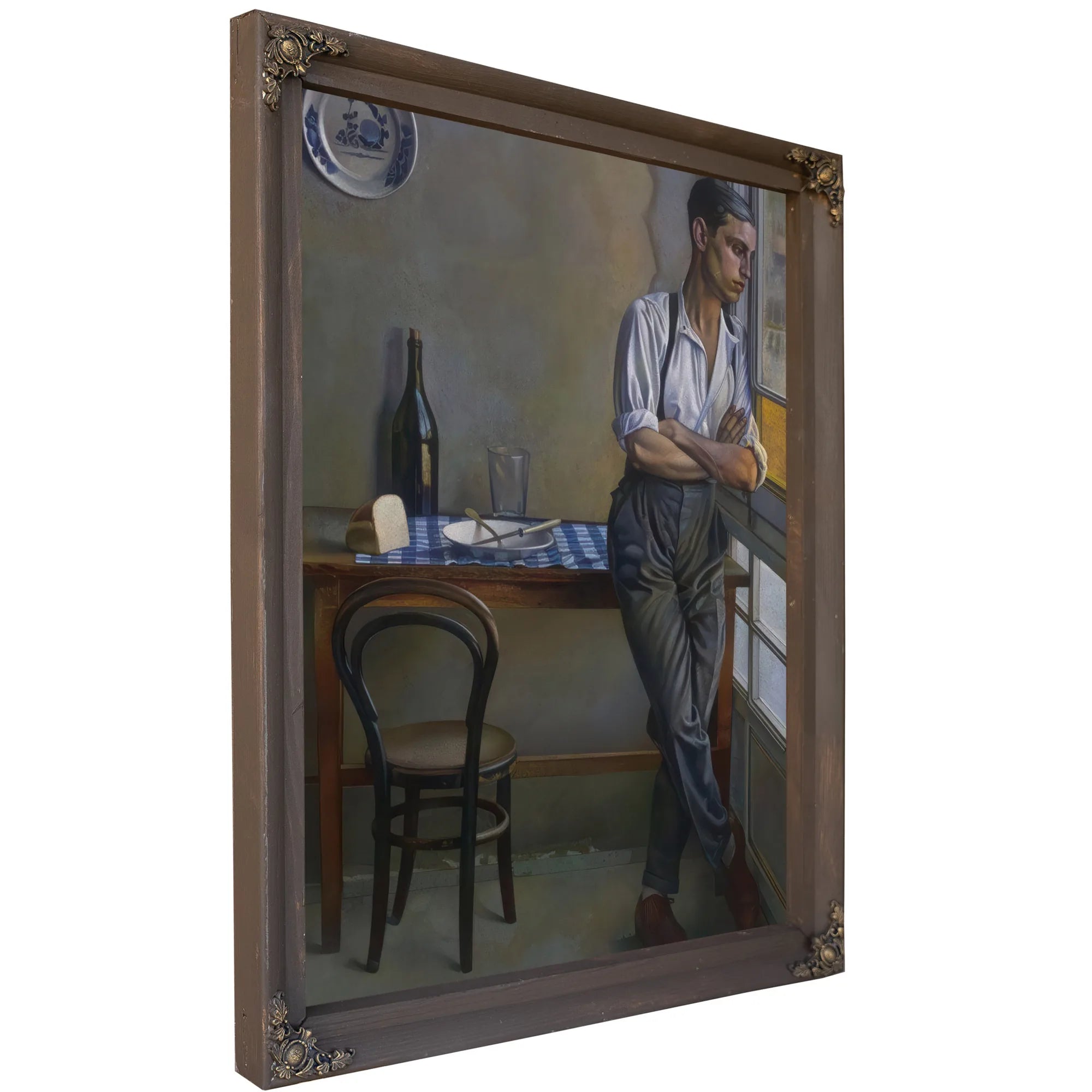 La Galeria By Feliu Elias Bracons Fine Art Print