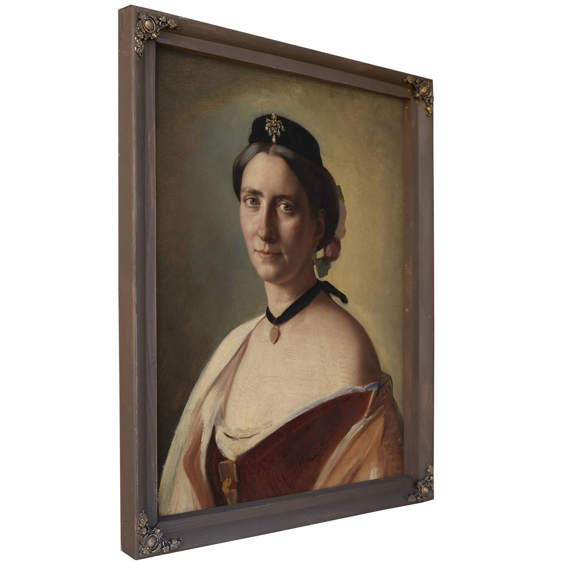 The Artists Wife Mrs Alma Bloch Nee Trepka by Carl Bloch
