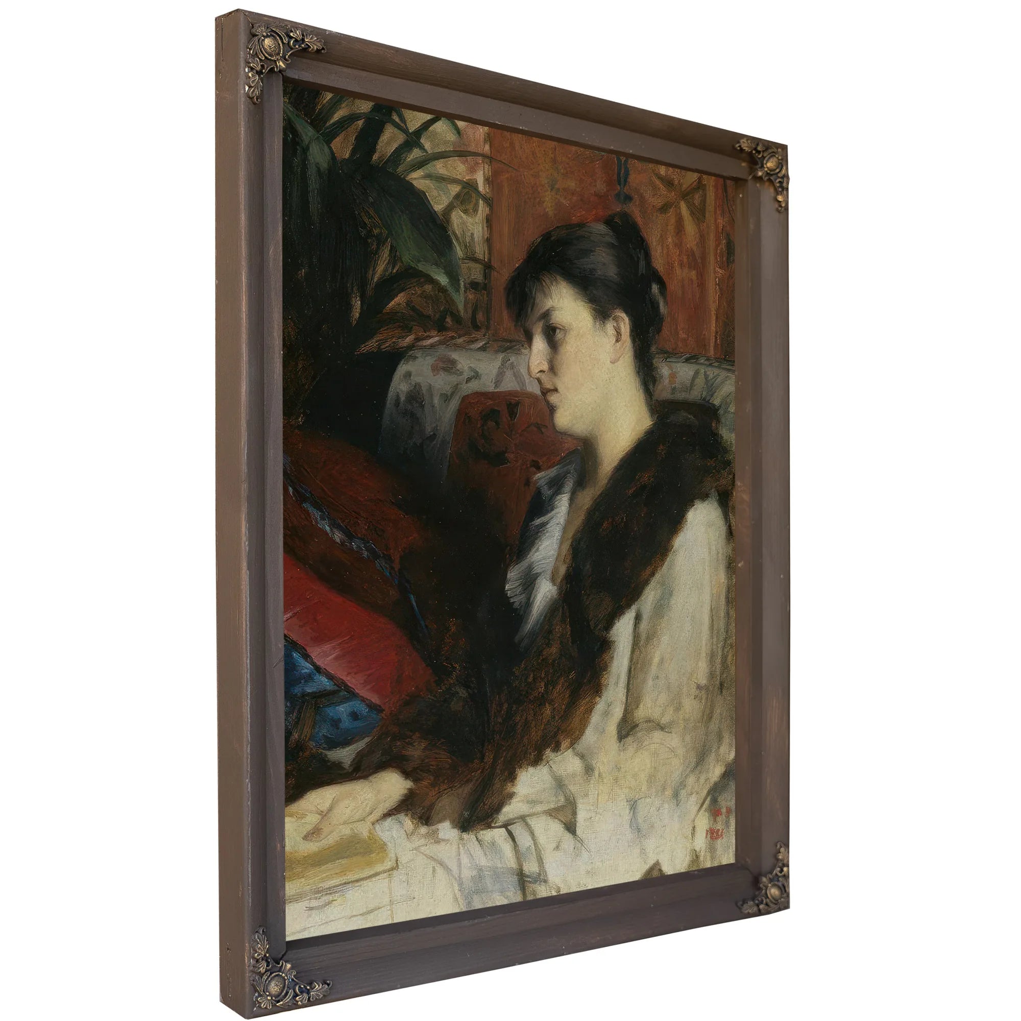 The Artist 1039 S Sister In Law 1881 By Marie Bashkirtseff Fine Art Print