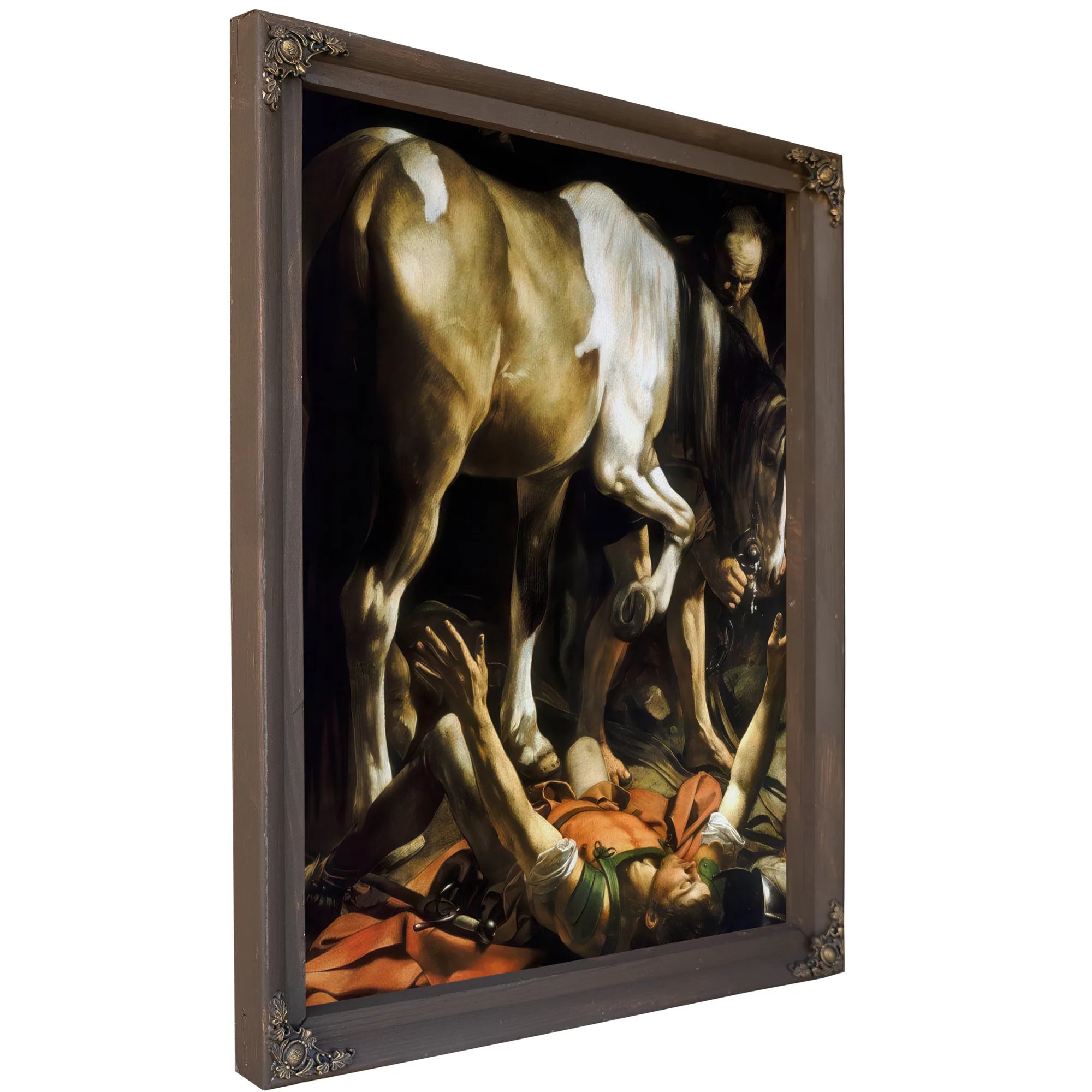 Conversion On The Way To Damascus By Caravaggio Fine Art Print