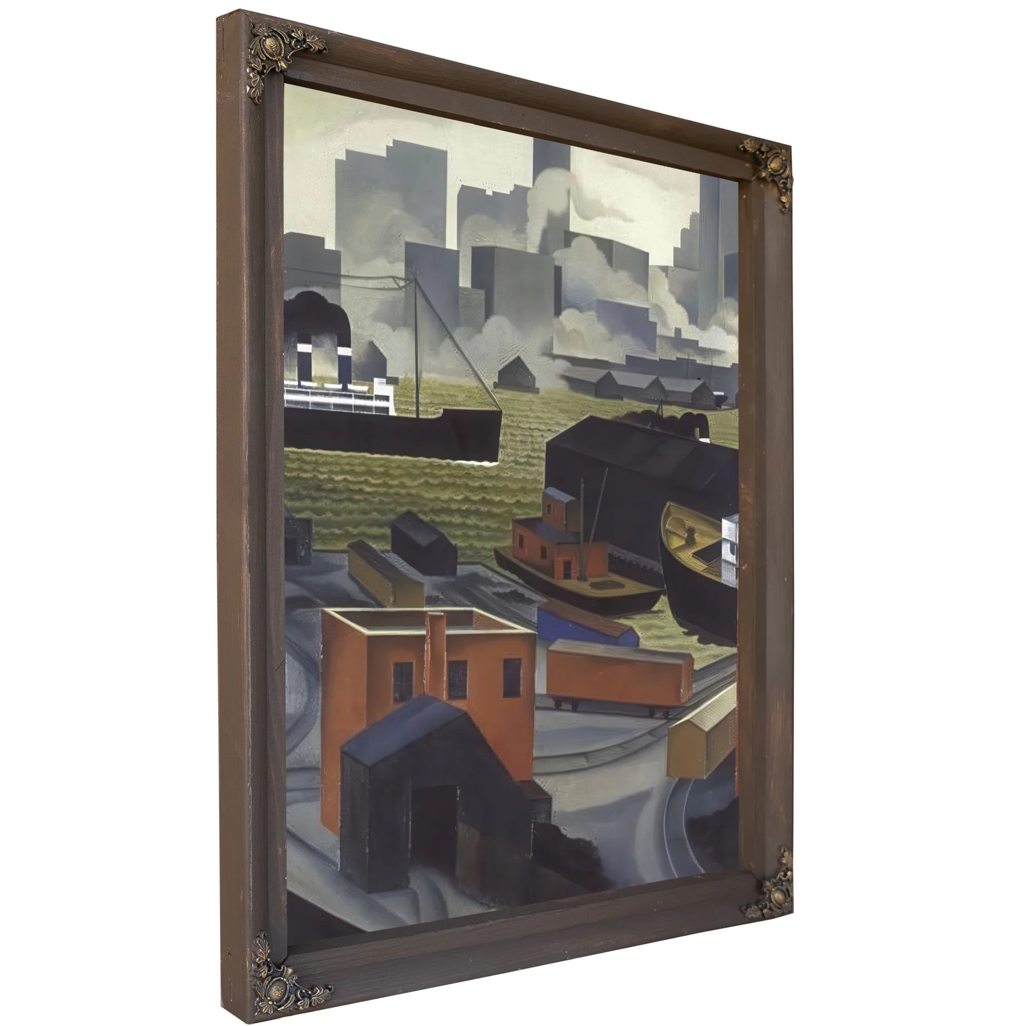 From Brooklyn Heights By George Ault Fine Art Print