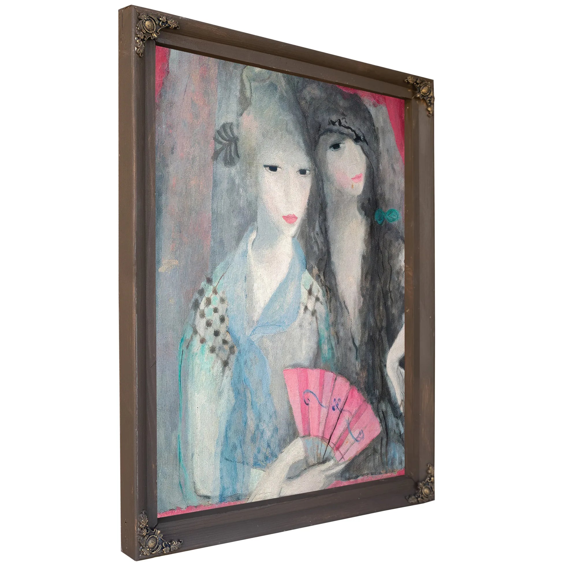 Two Spanish Girls 1915 By Marie Laurencin Fine Art Print