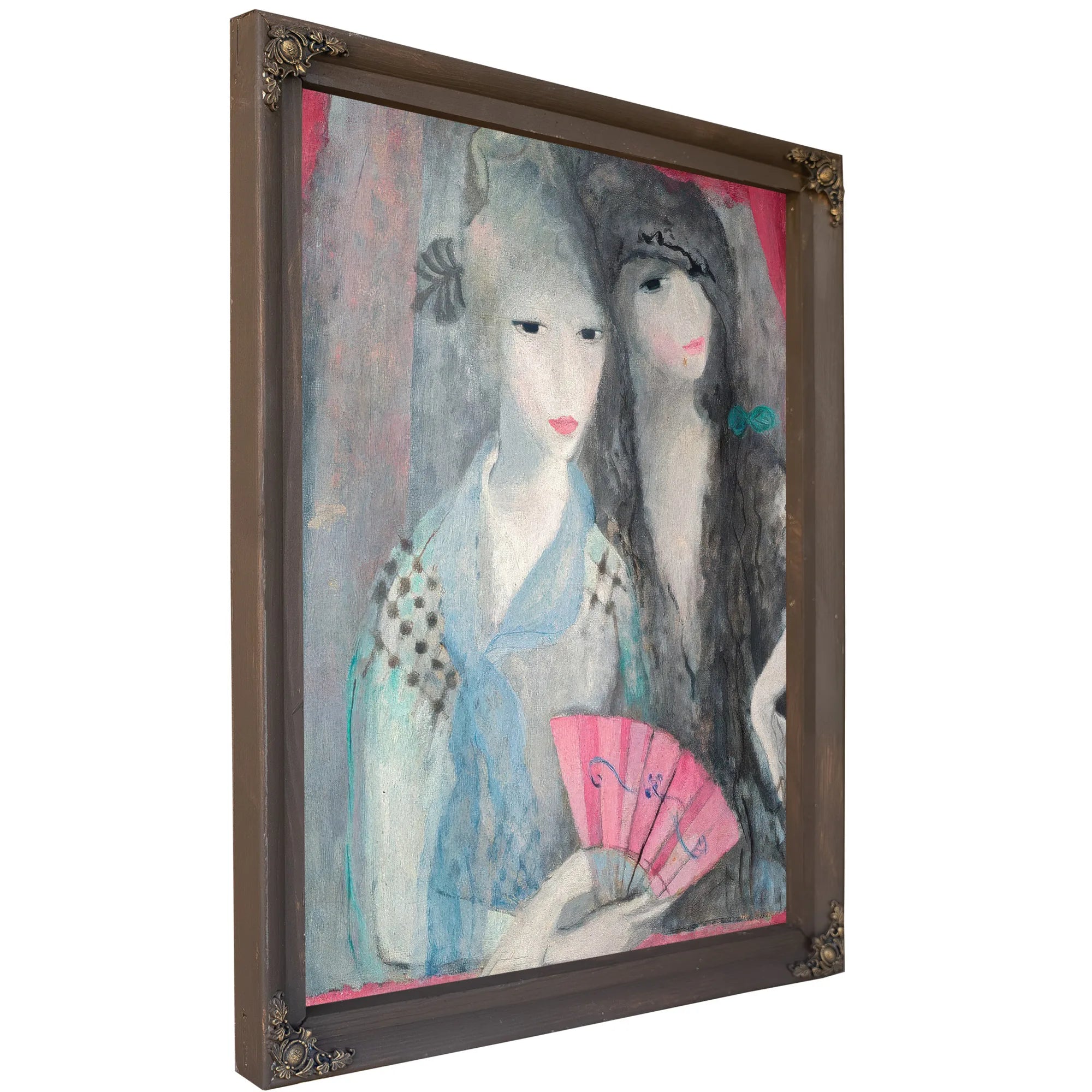 Two Spanish Girls 1915 By Marie Laurencin Fine Art Print