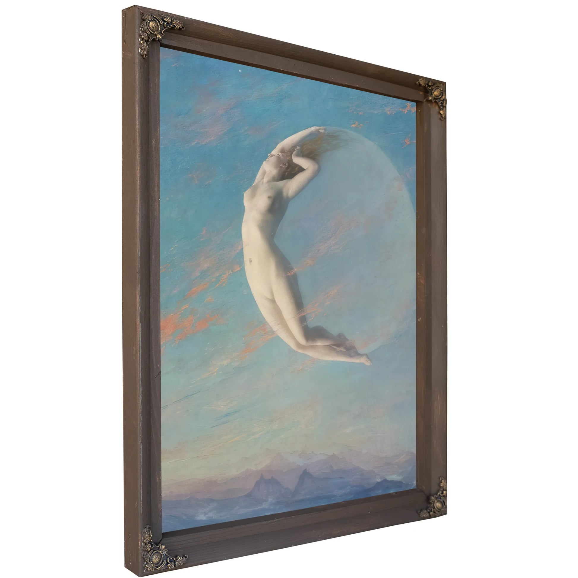 Selene By Albert Aublet Fine Art Print