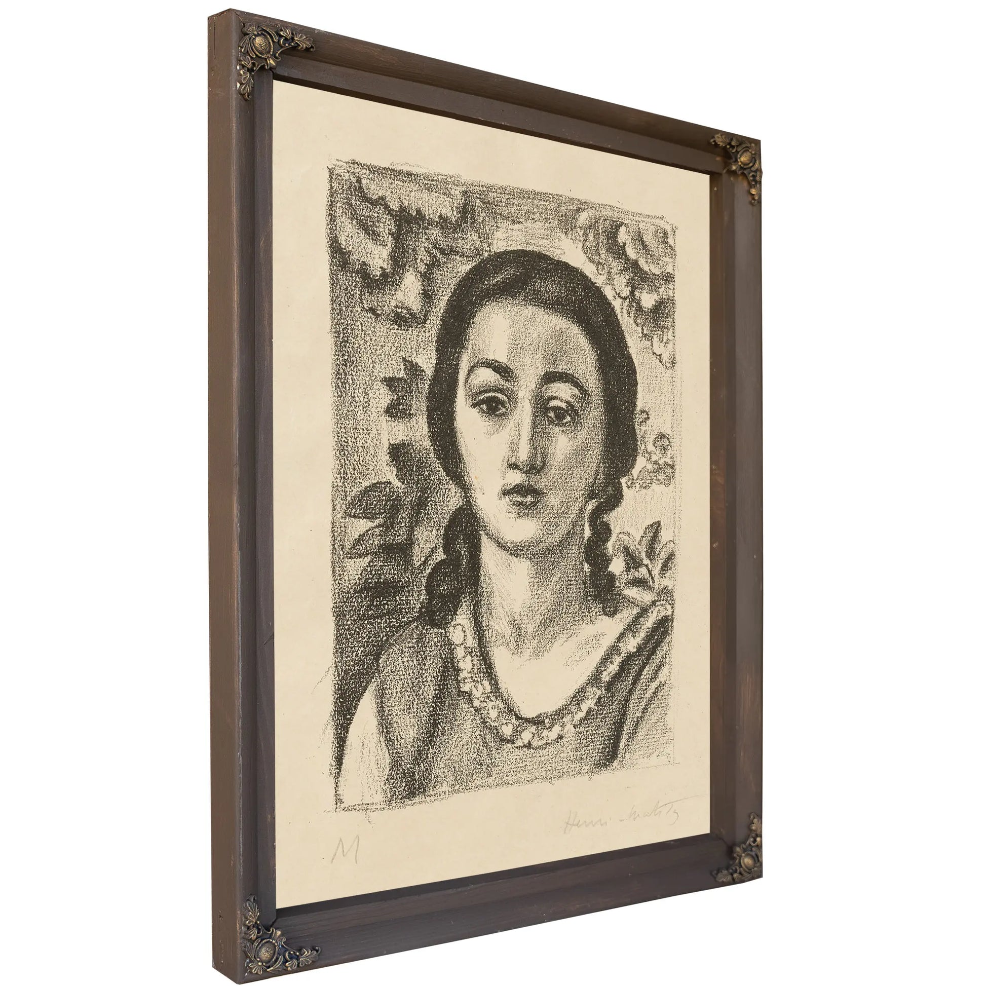 Jeune Femme Au Collier De Perles by Henri Matisse