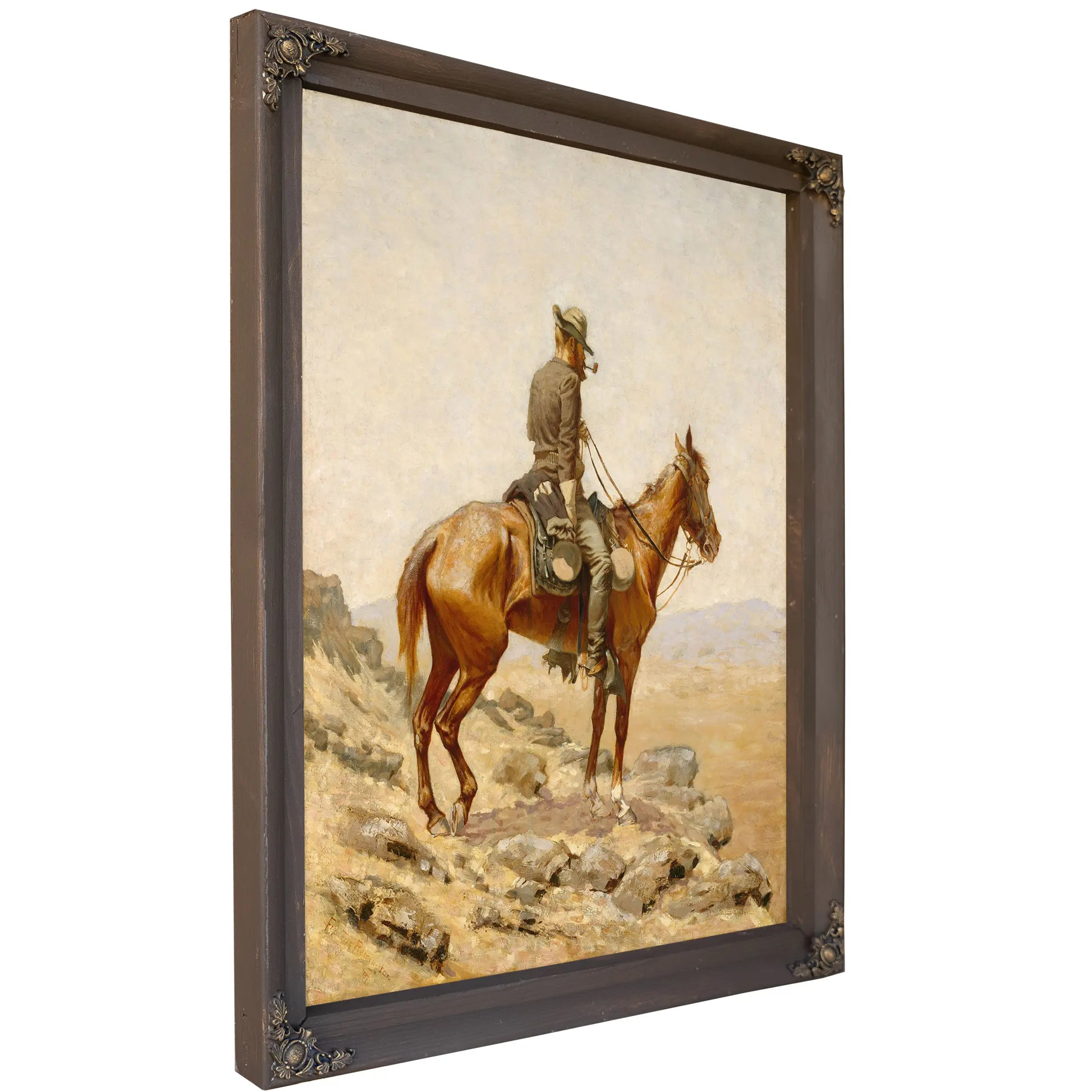 The Lookout A by Frederic Remington