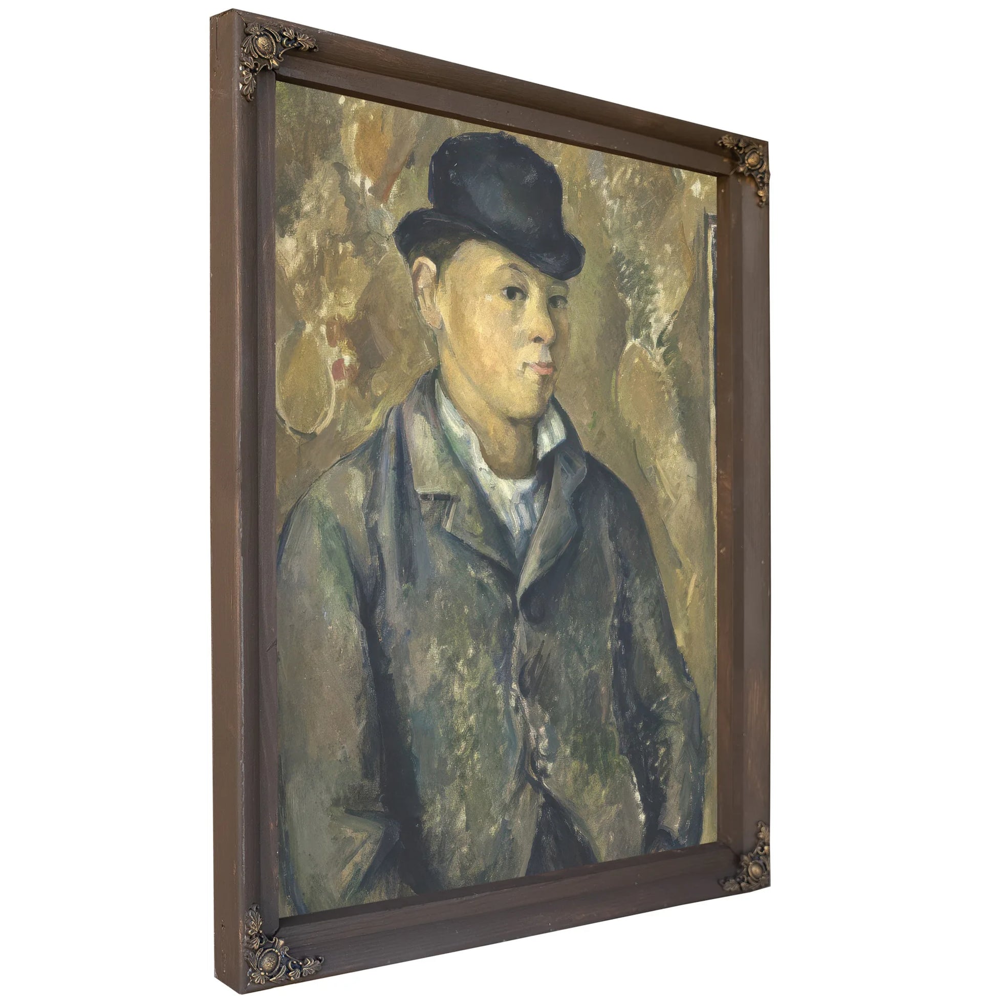 The Artist's Son, Paul By Paul Cezanne Fine Art Print