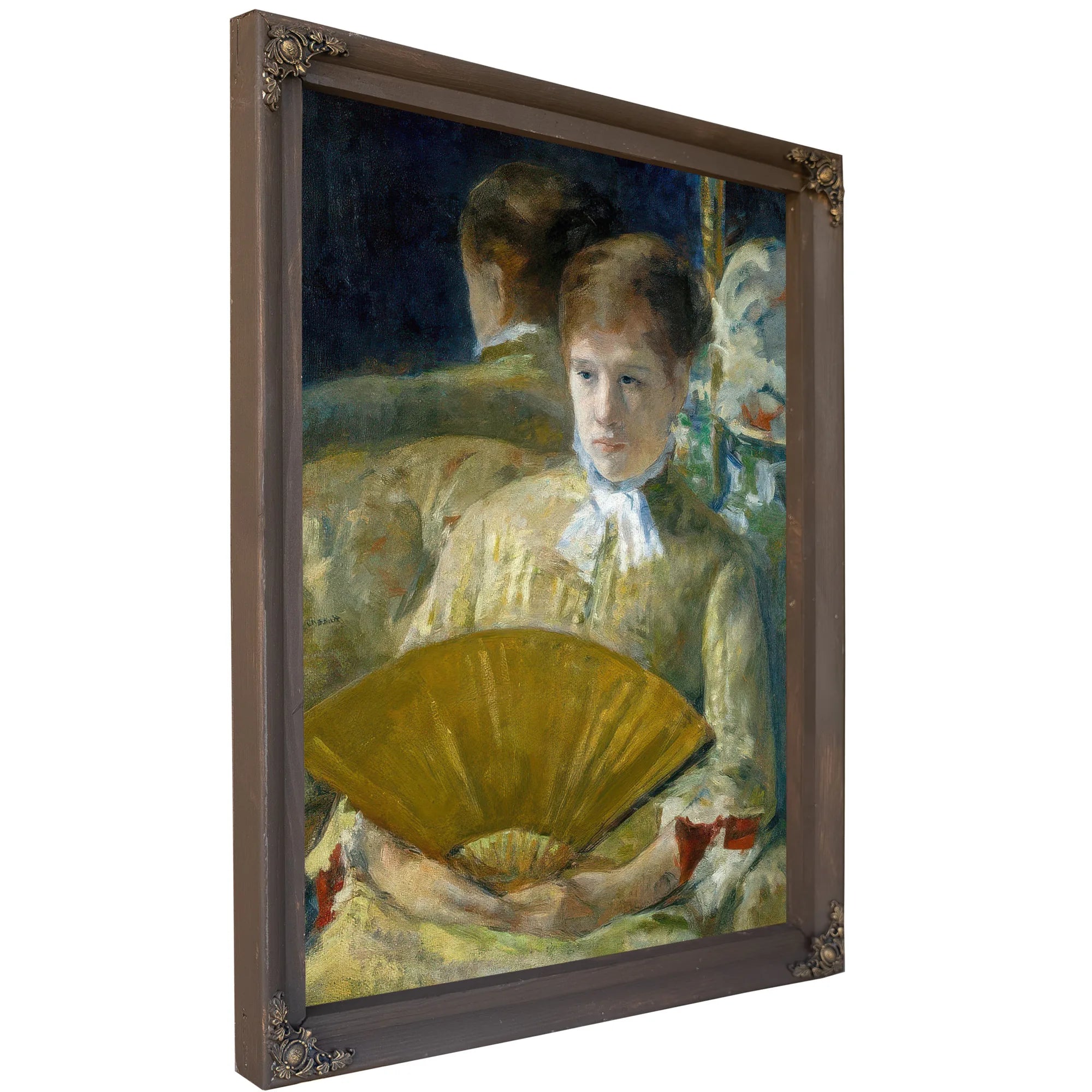 Miss Mary Ellison By Mary Cassatt Fine Art Print