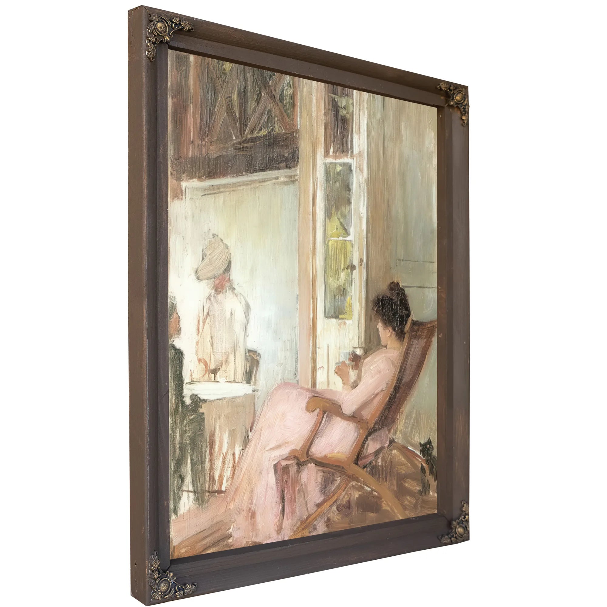 The Loggia By John Waterhouse Fine Art Print