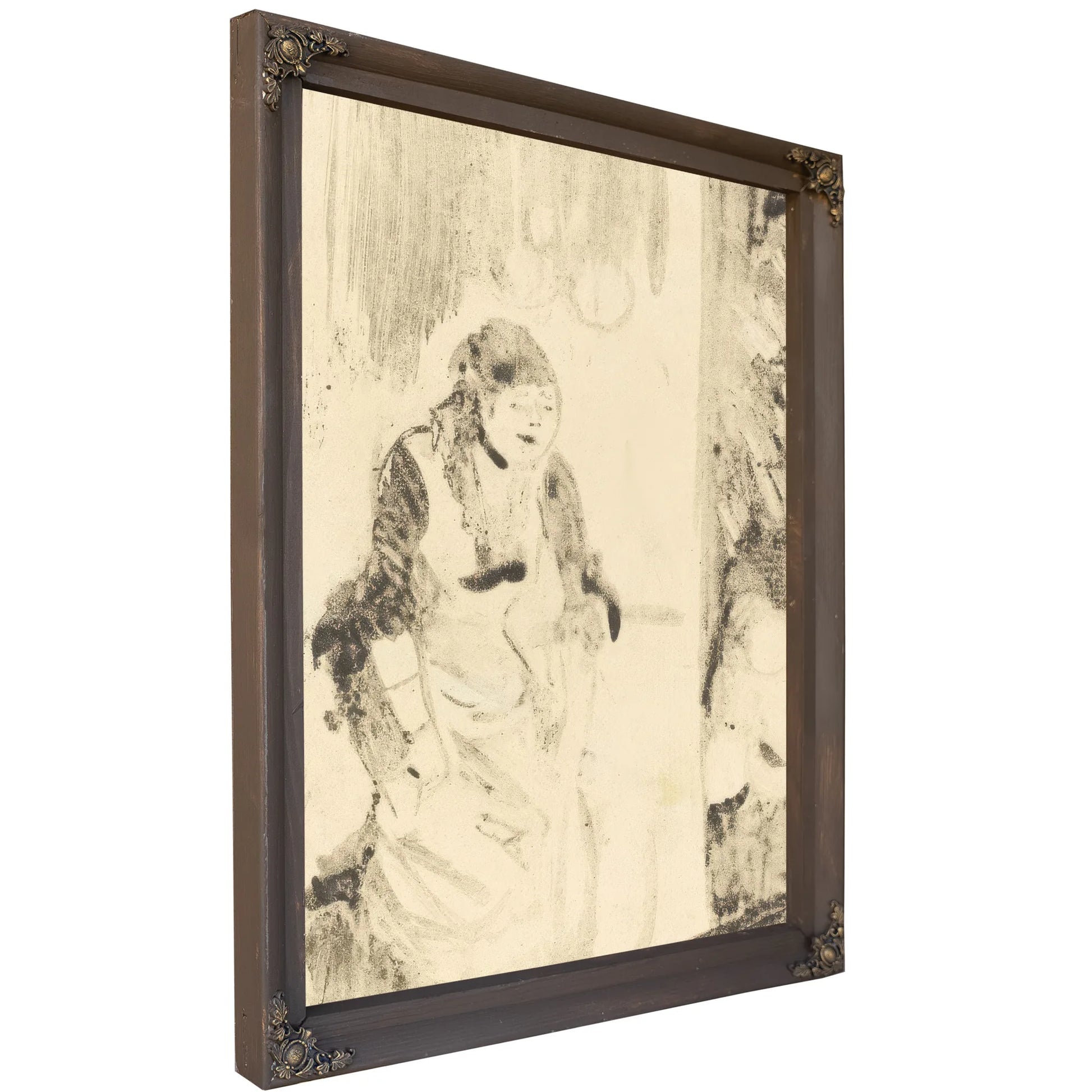 Mlle Becat By Edgar Degas Fine Art Print