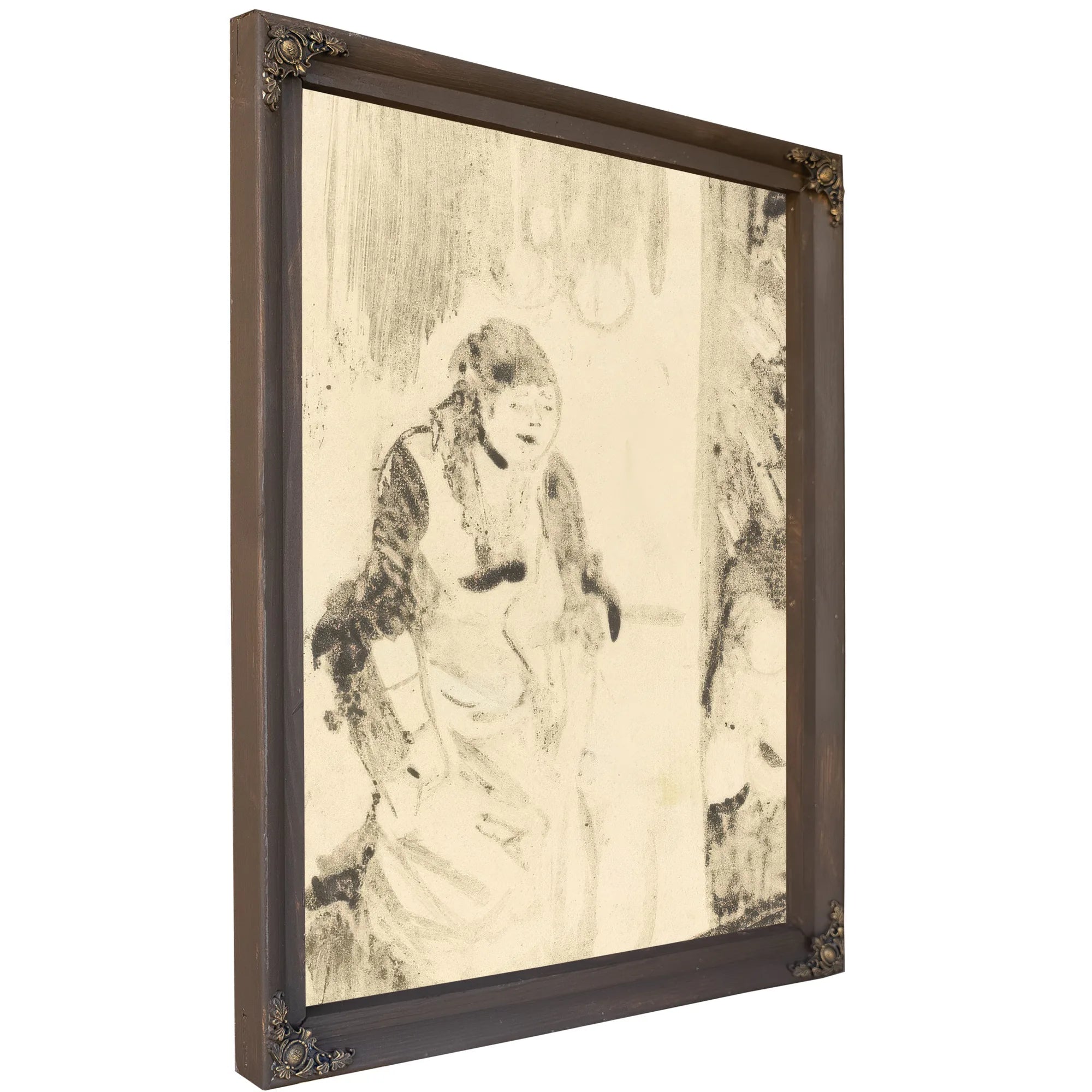 Mlle Becat By Edgar Degas Fine Art Print