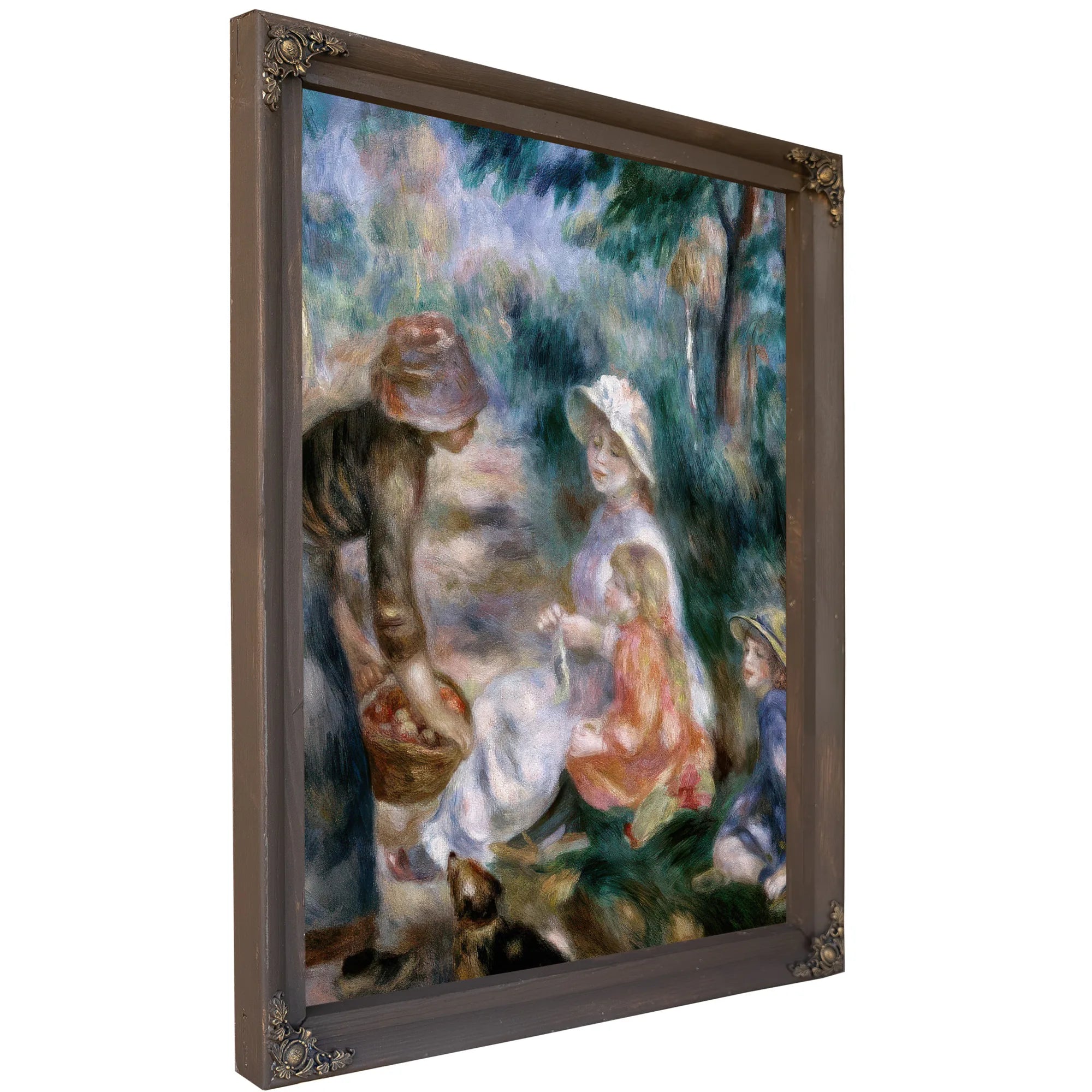The Apple Seller By Pierre August Renoir Fine Art Print