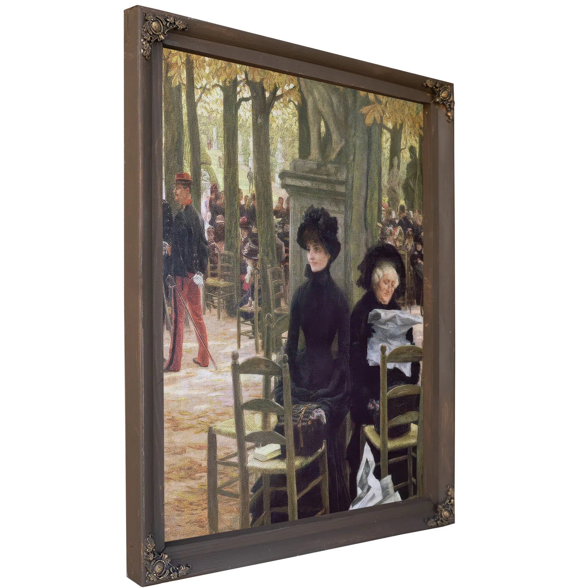 Without A Dowry (Sans Dot) By James Tissot Fine Art Print